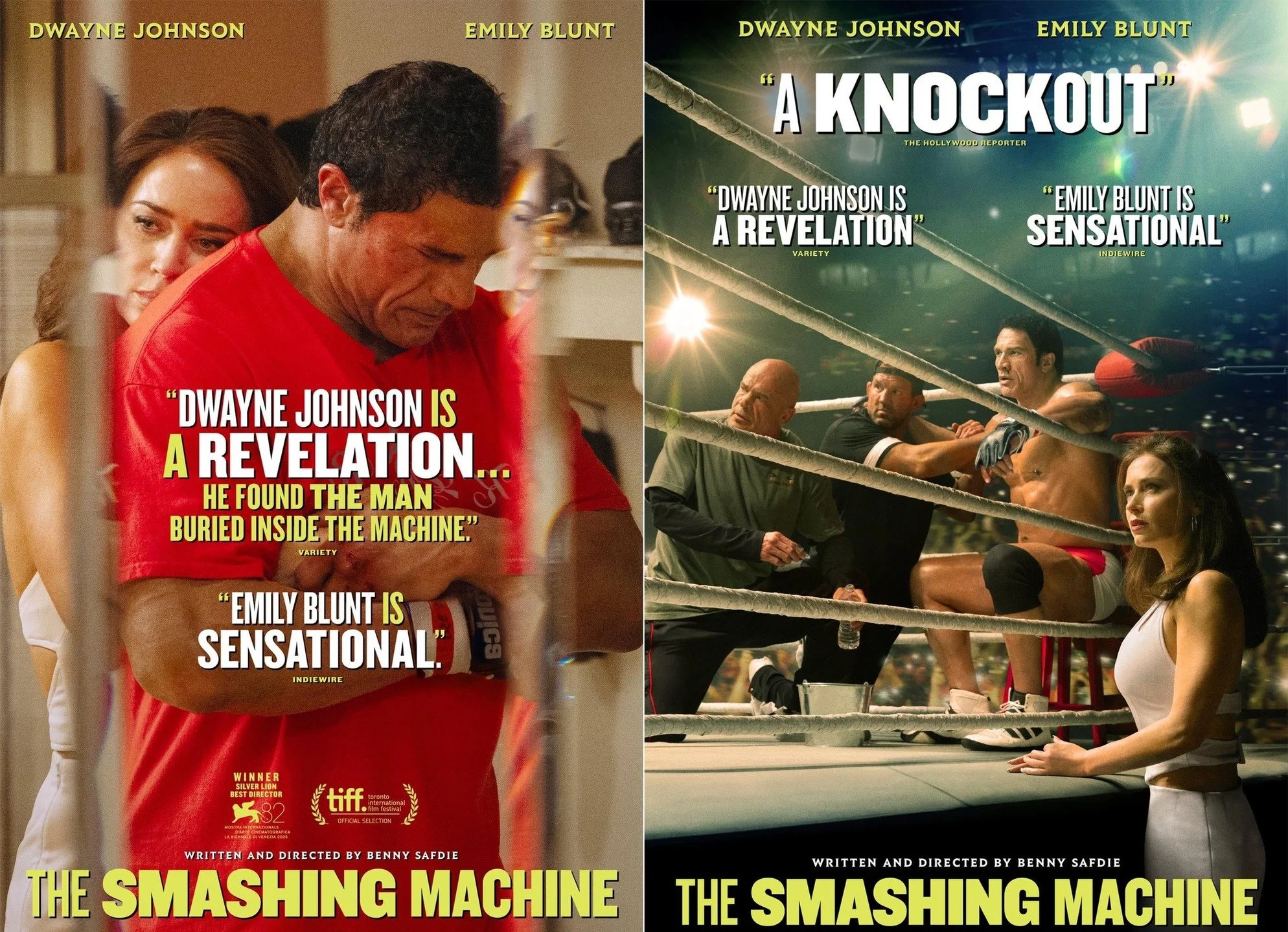 &ldquo;A KNOCKOUT&rdquo; (The Hollywood Reporter)
&ldquo;A TRIUMPH&rdquo; (GQ)
★★★★ (The Telegraph)

Experience Benny Safdie's THE SMASHING MACHINE starring Dwayne Johnson and Emily Blunt &ndash; From Oct 16 at Circus Cinema.