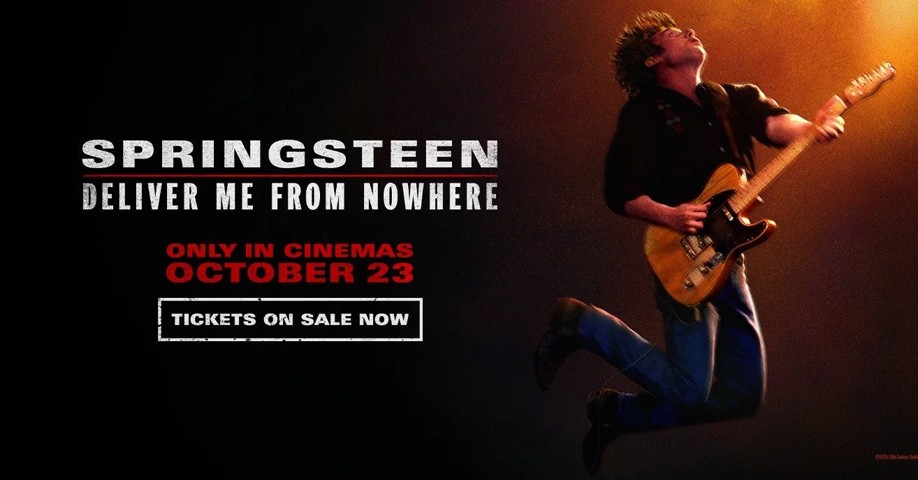 SPRINGSTEEN: DELIVER ME FROM NOWHERE. Written and directed by Scott Cooper. Starring Jeremy Allen White and Jeremy Strong. From tomorrow at Circus Cinema!