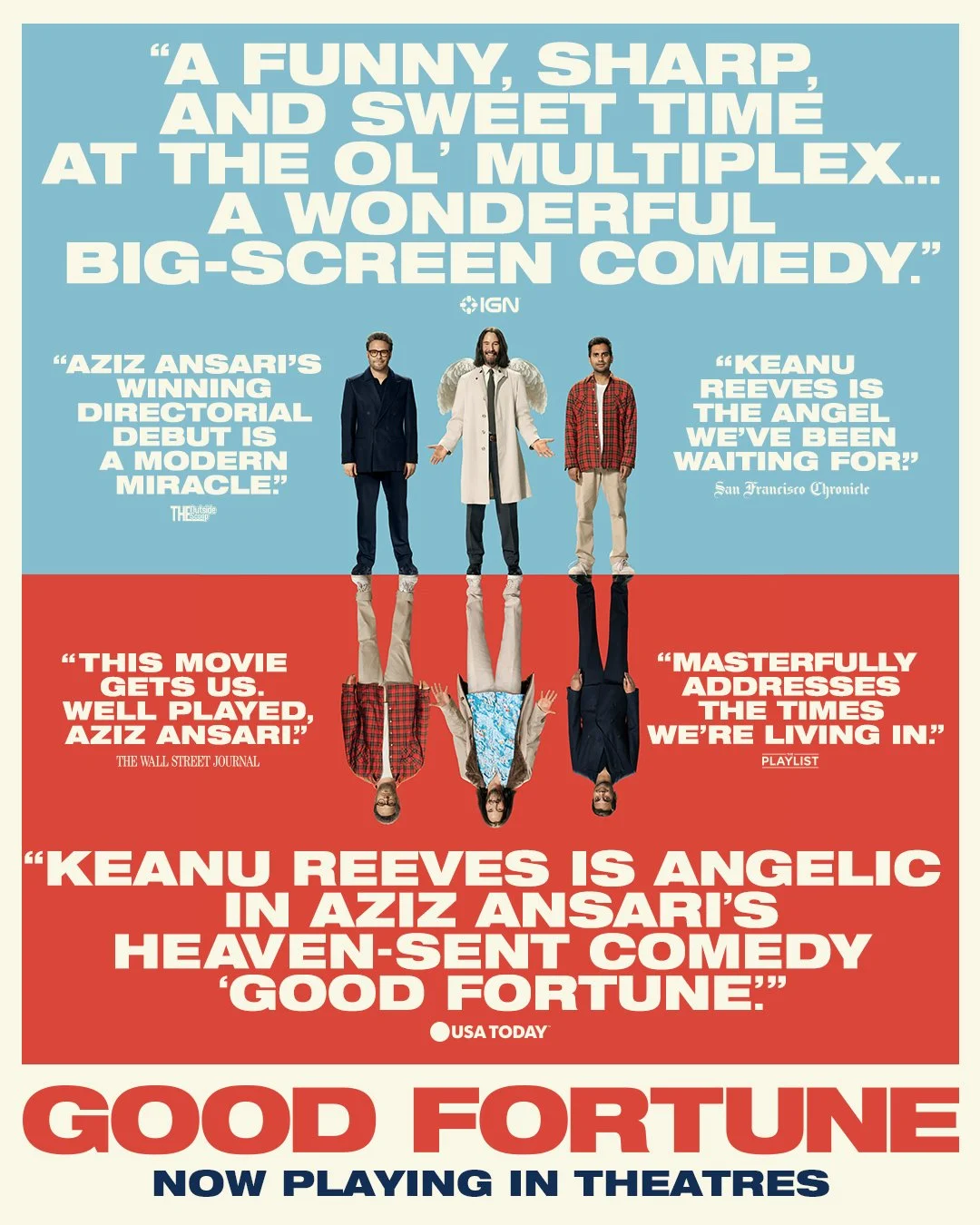 Don't just take our word for it &ndash; #GoodFortune is heaven sent. From 30 Oct at Circus Cinema.