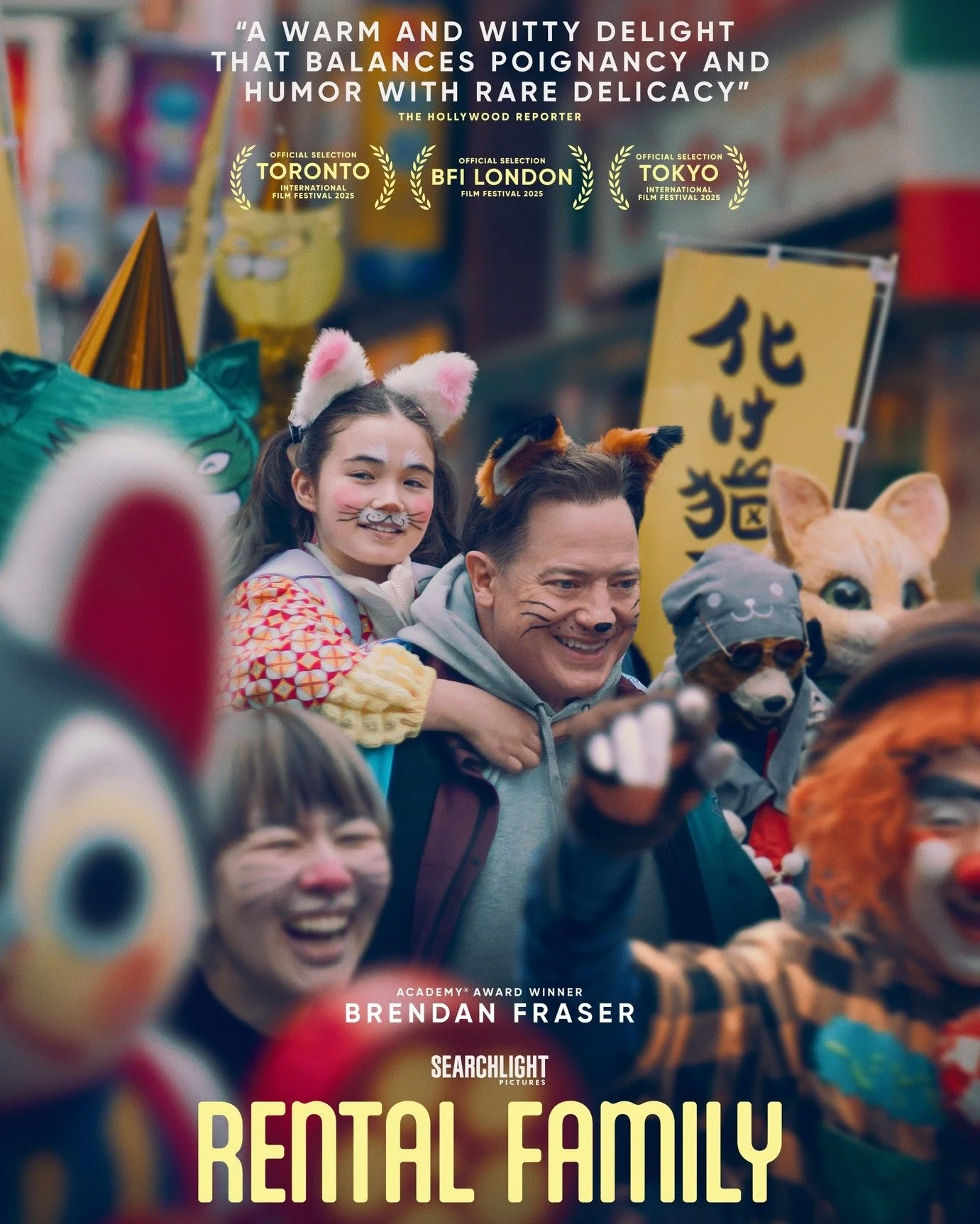 Find the part you&rsquo;re meant to play. RENTAL FAMILY, a film by HIKARI starring Brendan Fraser. Only in theaters Boxing Day. 
#RentalFamily