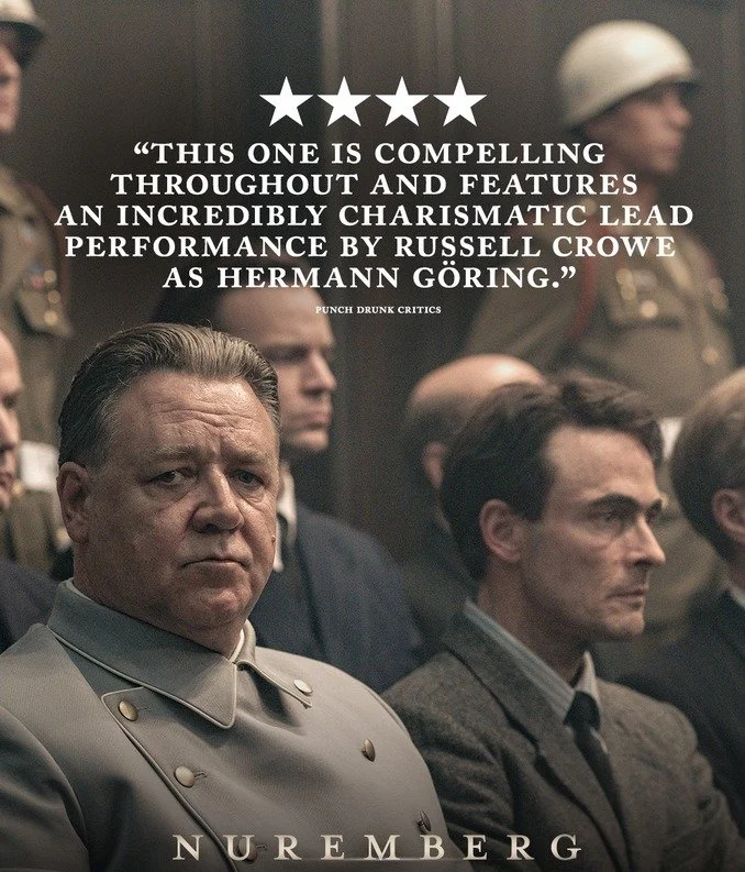 Audiences are gearing up for #nurembergfilm 
From Thursday at Circus Cinema.