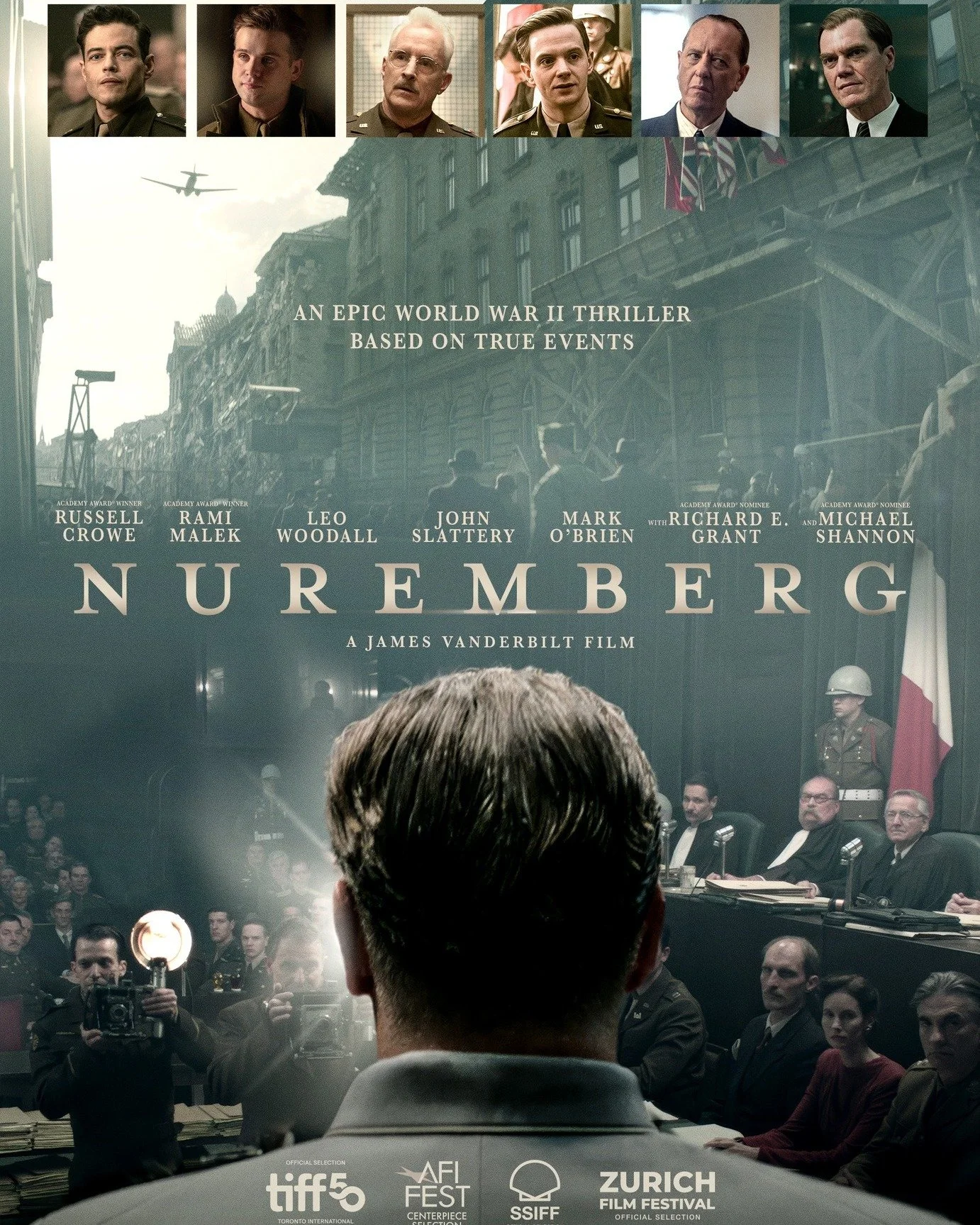 All rise, no one is above the law. #NuremebergFilm now playing in theaters.
