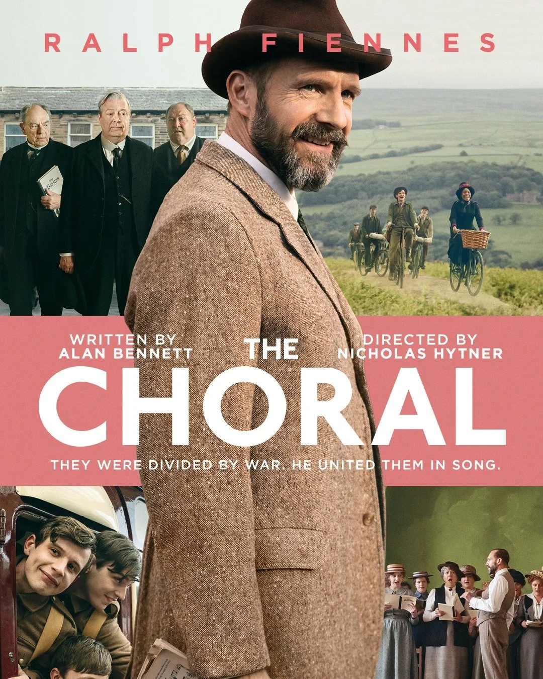 The Choral is "one of the most genuinely heartwarming films of the year" (Awards Watch). 
From Writer Alan Bennett and Director Nicholas Hytner, see #TheChoral at Circus Cinema from 29Jan.
