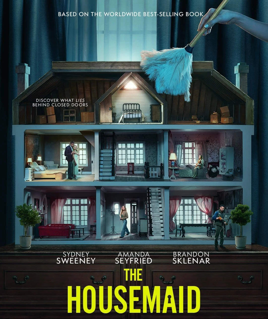 Better watch out. Official poster for The Housemaid &ndash; coming to Circus Cinema 15 Jan.