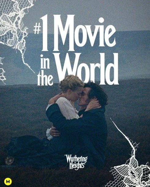 It&rsquo;s your turn to unravel. #WutheringHeightsMovie is the #1 movie in the world. Experience it yourself.