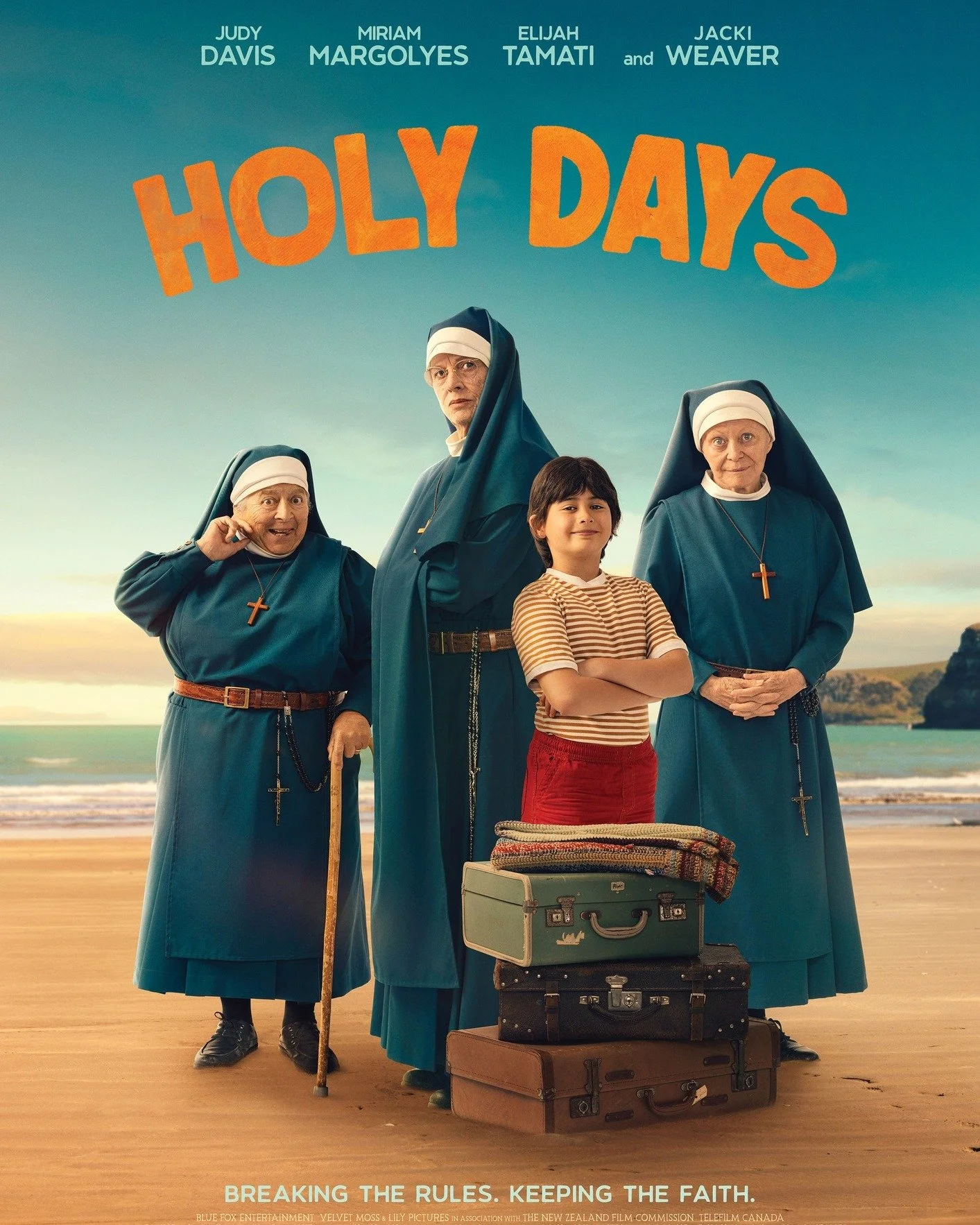 They&rsquo;re not praying. They&rsquo;re looking for Brian to save their convent! #MiriamMargolyes, Judy Davis, Jacki Weaver and Elijah Tamati together in a film like no other. 
From March 12 at Circus Cinema.
