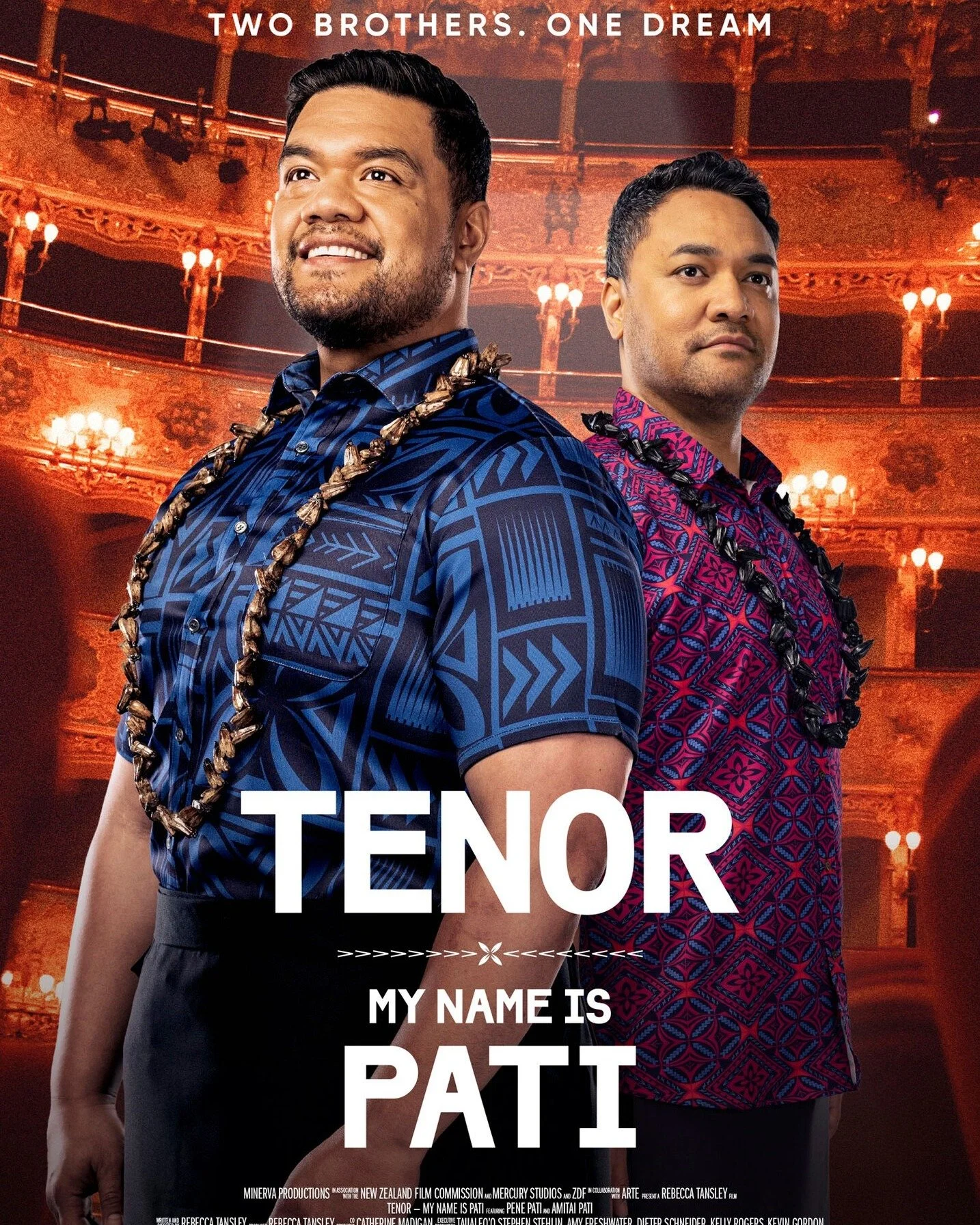 From Samoa to the world&rsquo;s grandest stages.
Tenor: My name is Pati
Pene Pati and brother Amitai sing their way from island churches to Paris and Vienna, powered by talent, discipline, and unshakable family harmony.
This is opera without stiffnes