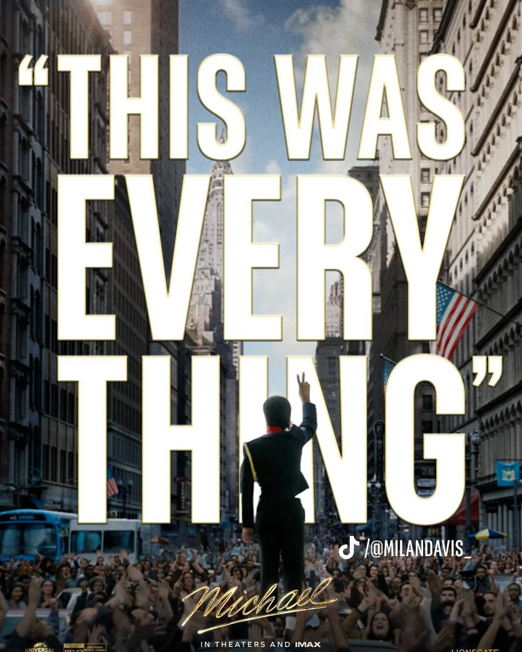 See what everyone's talking about. #MichaelMovie: Get tickets NOW