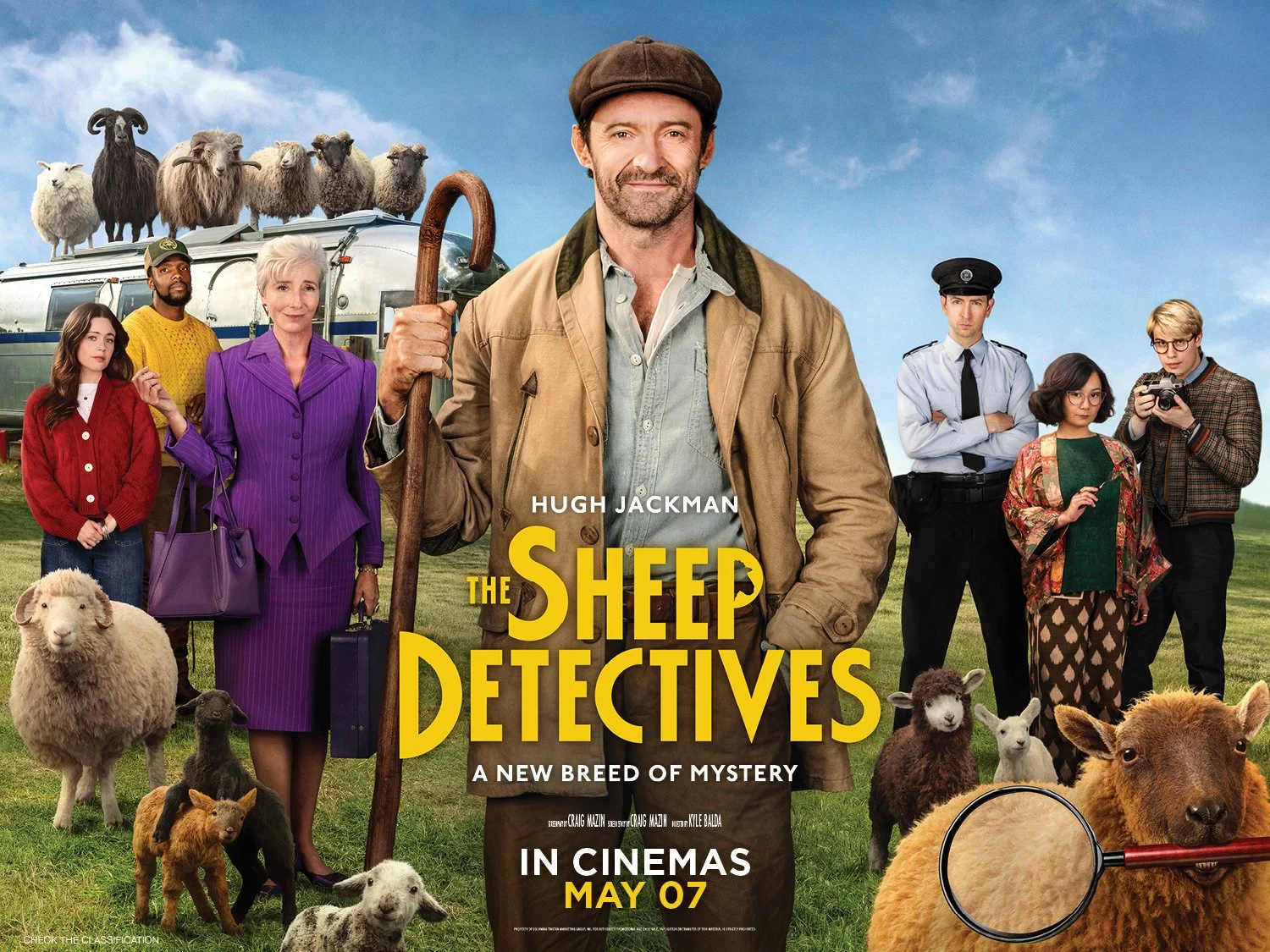 A whodunnit for the whole flock. #TheSheepDetectives is only in theaters May 07.