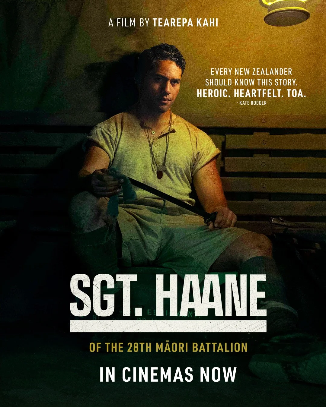 Experience this powerful story of courage, sacrifice, and legacy on the big screen  now.