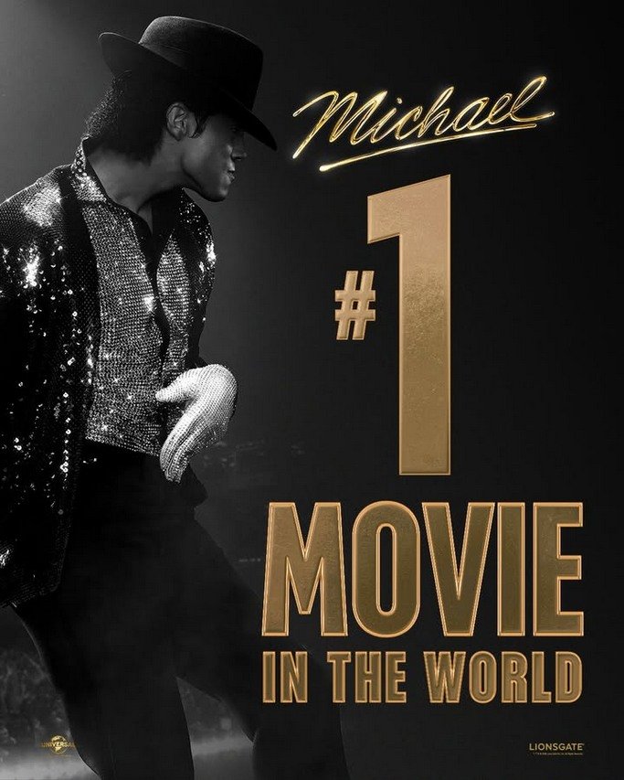 Let&rsquo;s take it from the top - MICHAEL is the #1 movie in the world. Get tickets to #MichaelMovie, only in cinemas now.
