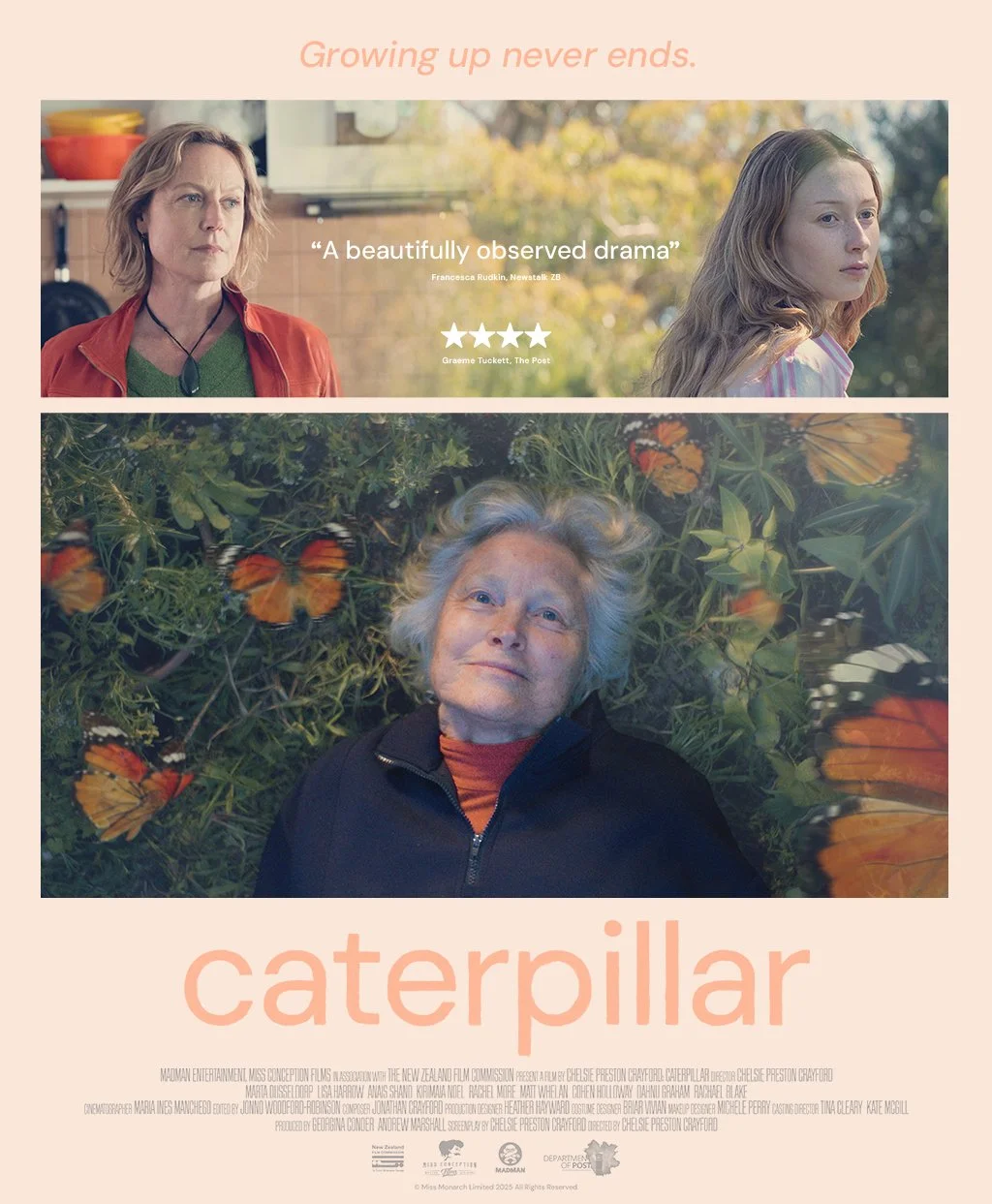 Caterpillar. A debut film by Chelsie Preston Crayford - From Thursday at Circus Cinema.