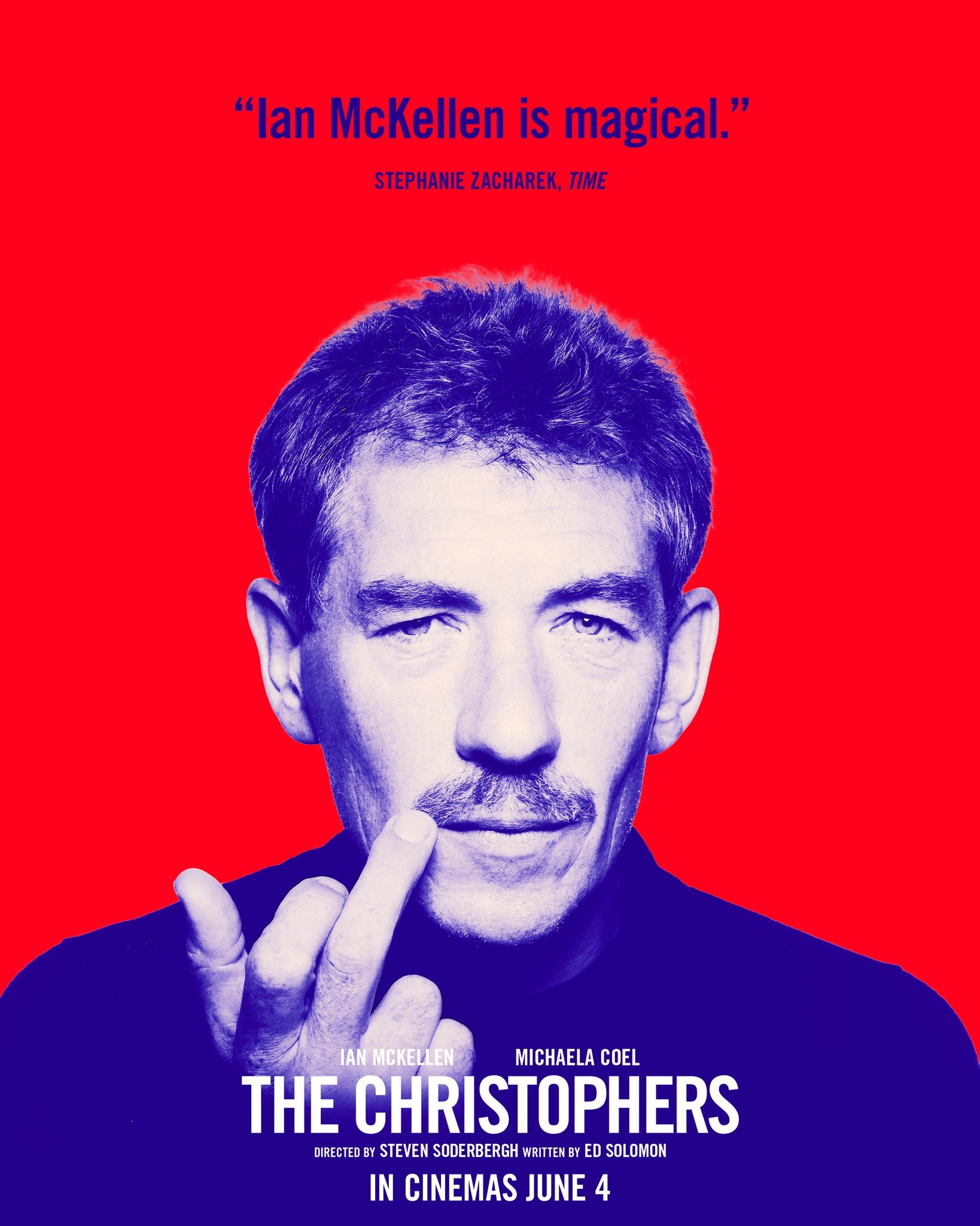"The best performance of the year." Don't miss Ian McKellen in Steven Soderbergh&rsquo;s THE CHRISTOPHERS,  from Thursday at Circus Cinema.