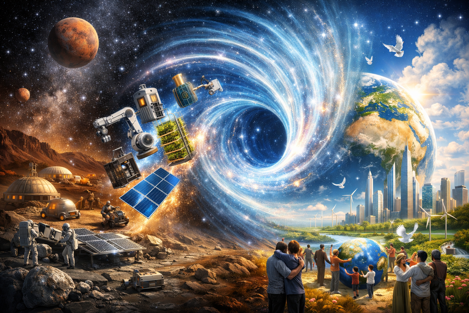 Moon and Mars Settlement: How Reaching Other Worlds Can Help Earth Thrive