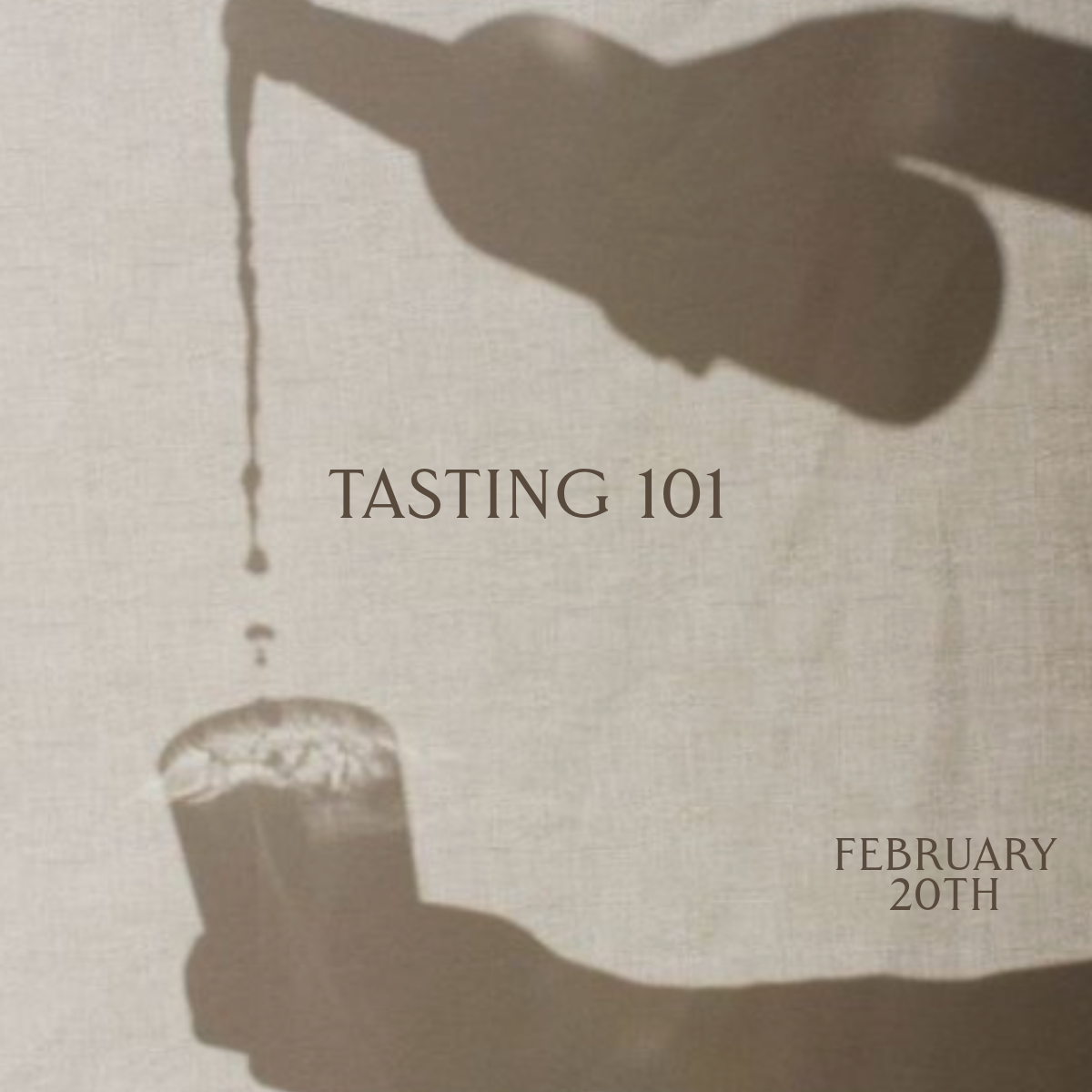 Tasting 101