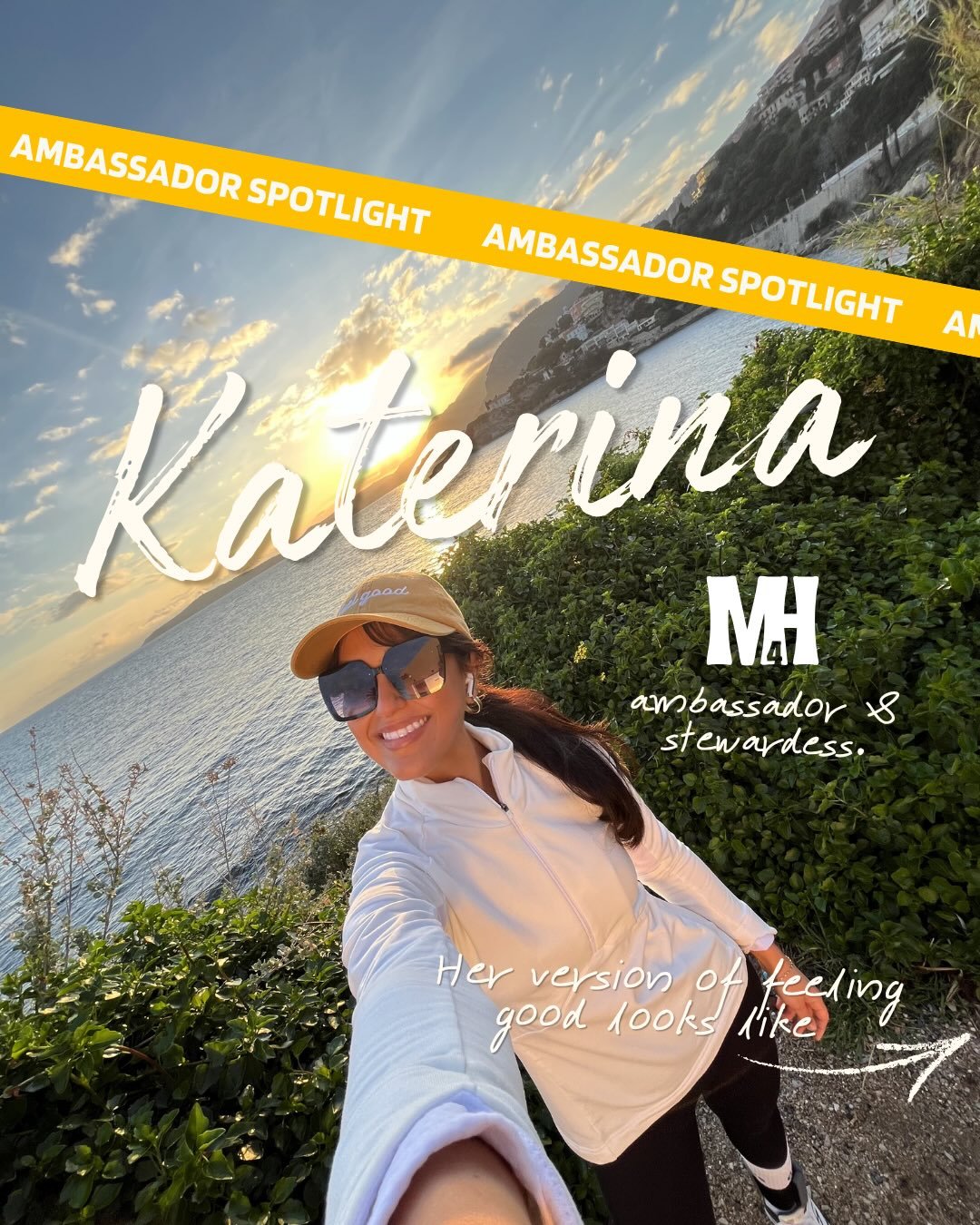 Welcome Katerina! As one of @marathonfor_mentalhealth ambassadors for 2026!

&ldquo;Hi ☀️ 

My name is Katerina Antoniades, and I have been working as a stewardess within the yachting industry. 

I enjoy being outdoors, exploring the natural beauty o