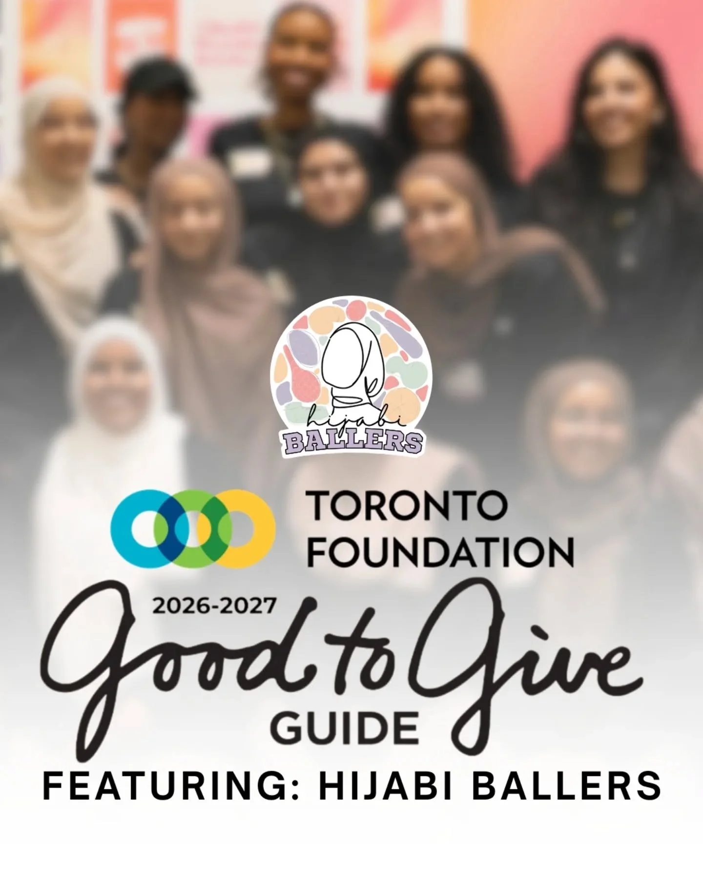 "It's an honour to be featured in @torontofdn's 2026 Good to Give Guide. Hijabi Ballers delivers free, low-cost, organized and unstructured sport and recreation programs across various sports including basketball, rugby, snowboarding, tennis, ru