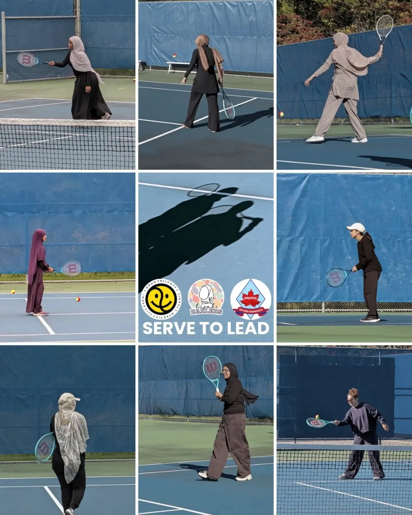 Serving shots, serving looks, and serving up leadership. 🎾✨

Our Serve to Lead program was a success! From building skills on the court to confidence and leadership off it, our participants showed up and showed out. 💪🏽

A huge thank you to @midayn