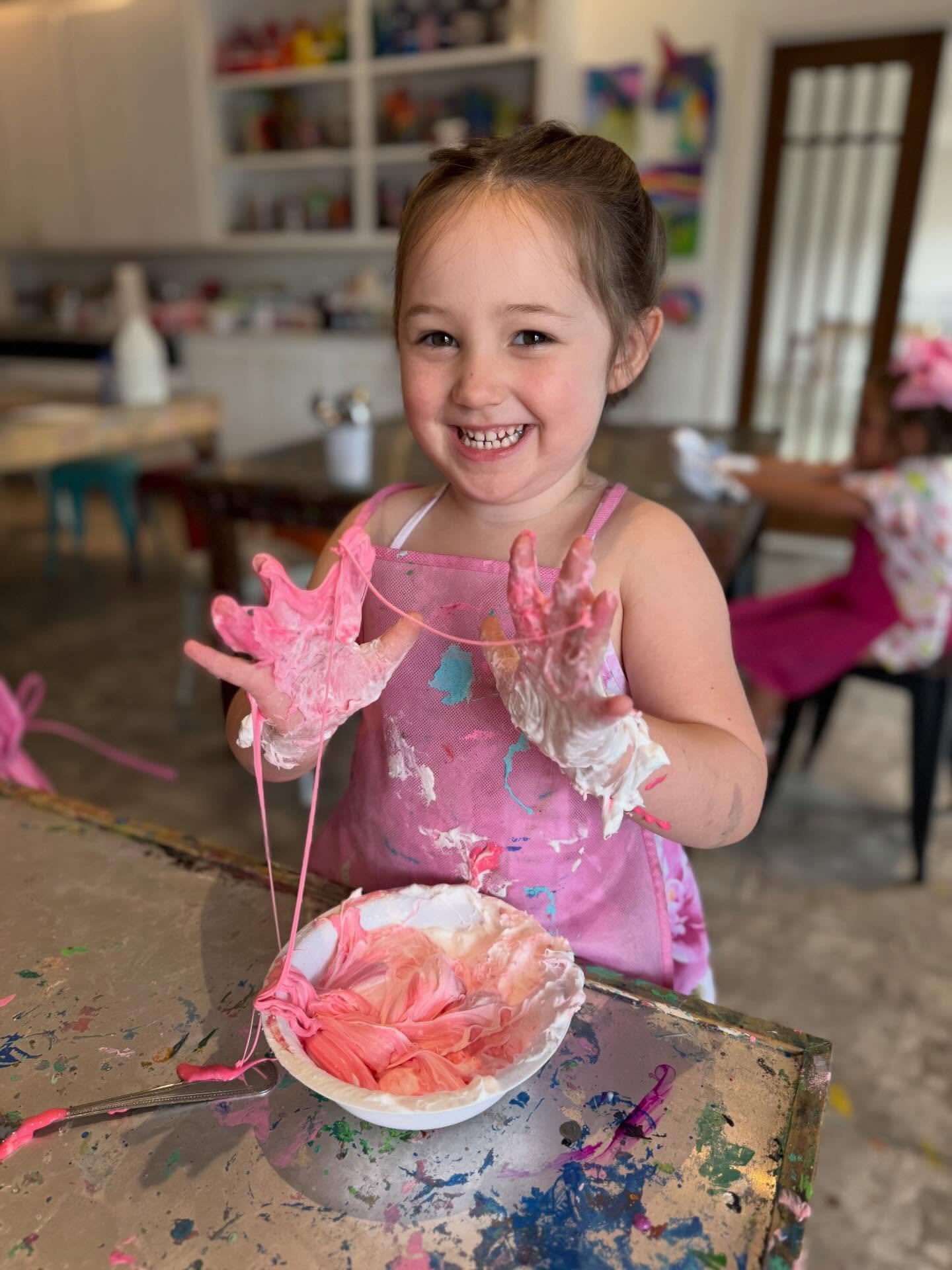 Big smiles, messy hands, and proud little artists.
This is what happens when kids are given space to create and be themselves 💛

Come join us for a class or camp! We would love to see you soon!