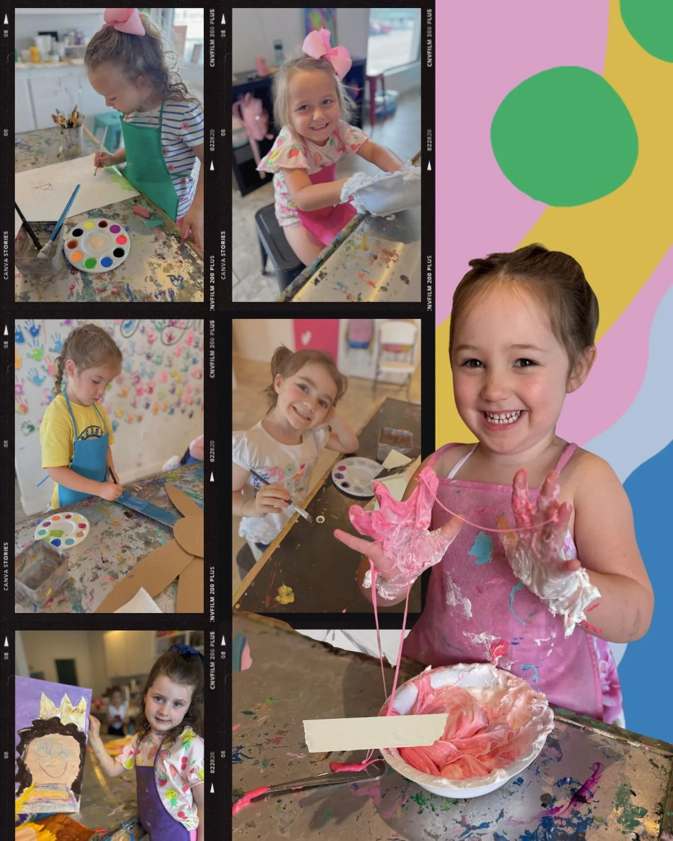 It&rsquo;s right around the corner and there are still some spots open for you to join us!!

Messy hands, happy hearts and new friends, what more could you ask for? 

Find a week to spend creating, laughing and making new friends with us at All Hands