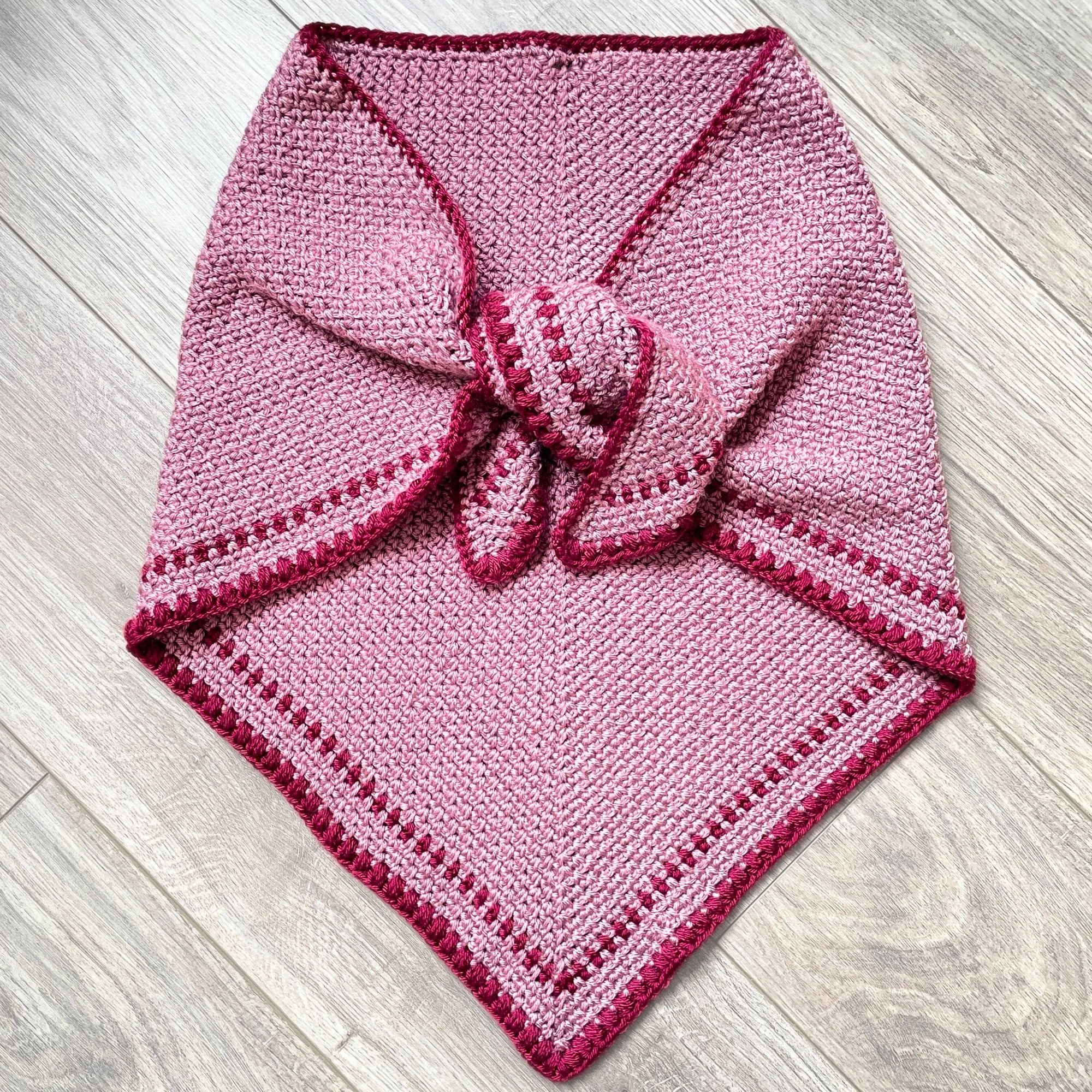 Triangle scarf crochet pattern beginner friendly