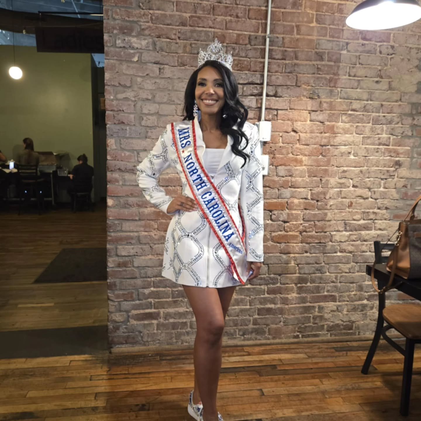I can't believe this is my real life!! I will definitely be posting all of my thank yous and, of course, bts soon! 

#mrsnorthcarolinaamerican #vegasbound #brave #ncscamericapageants