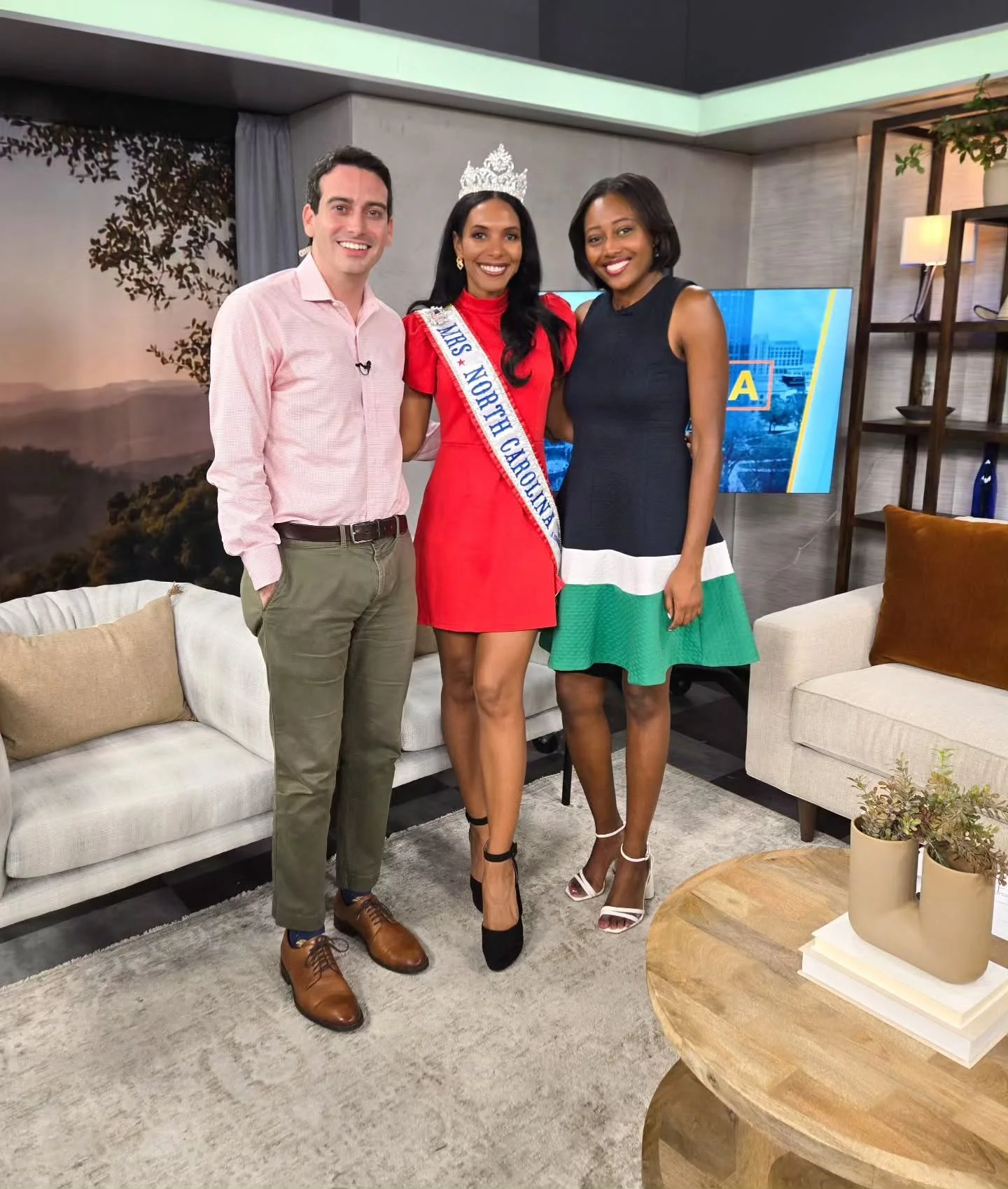 Thank you CBS17 My Carolina for having me! It was so much fun talking with Trent and Brea and getting to share all about my platform, the Mrs. America Organization, and Nationals! 

I am always so honored and humbled to carry this title and represent