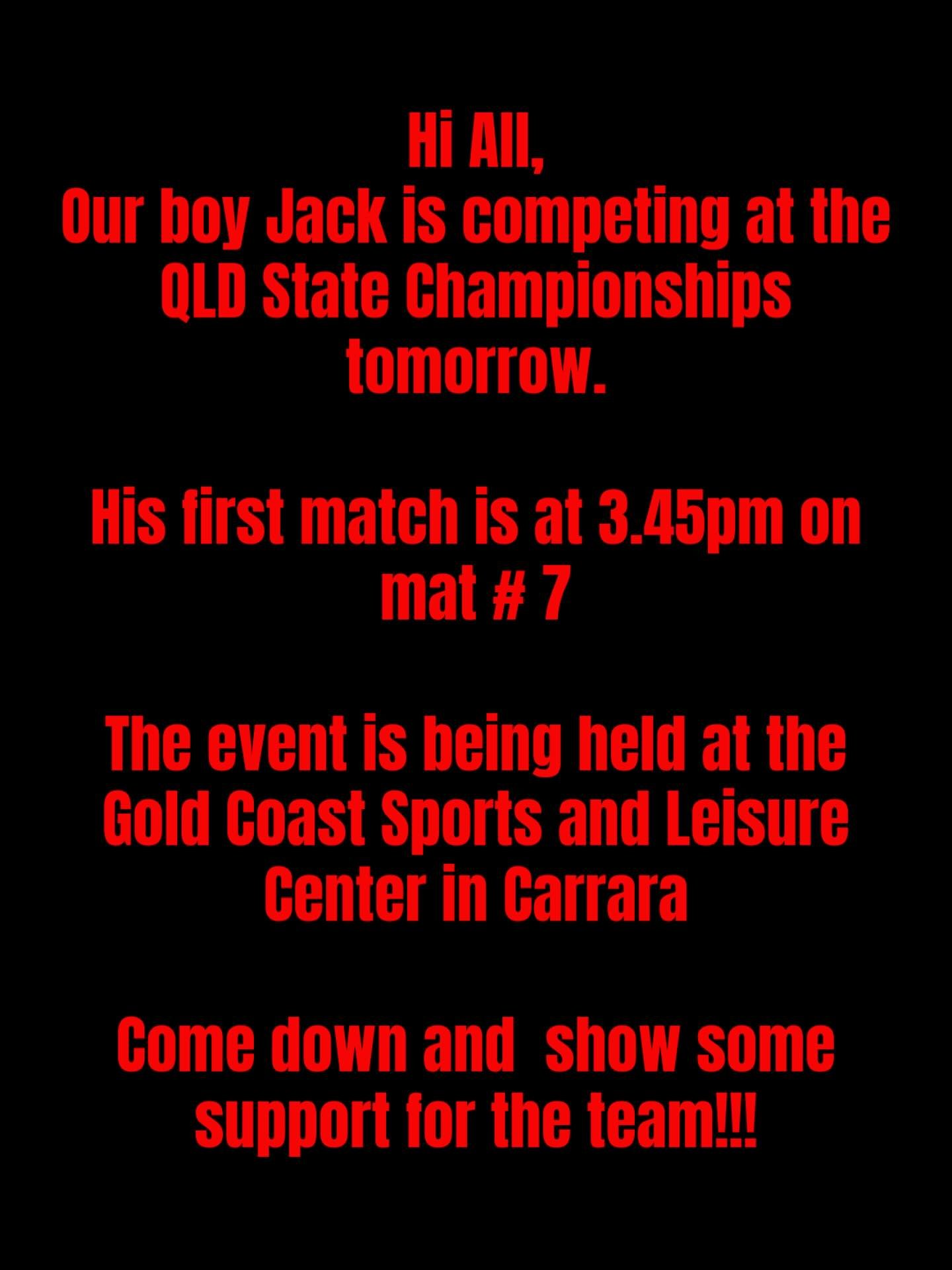 Let&rsquo;s all get around the Legend Jack tomorrow!!
