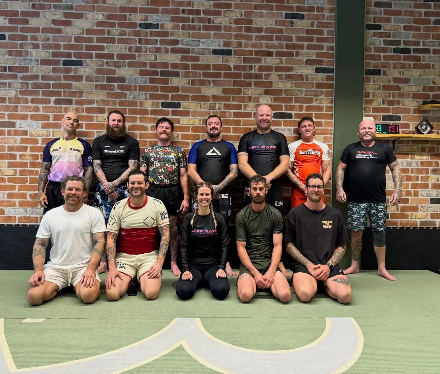 1st open mat for the year- and Chris&rsquo;s birthday but shhhhh that part is a secret.