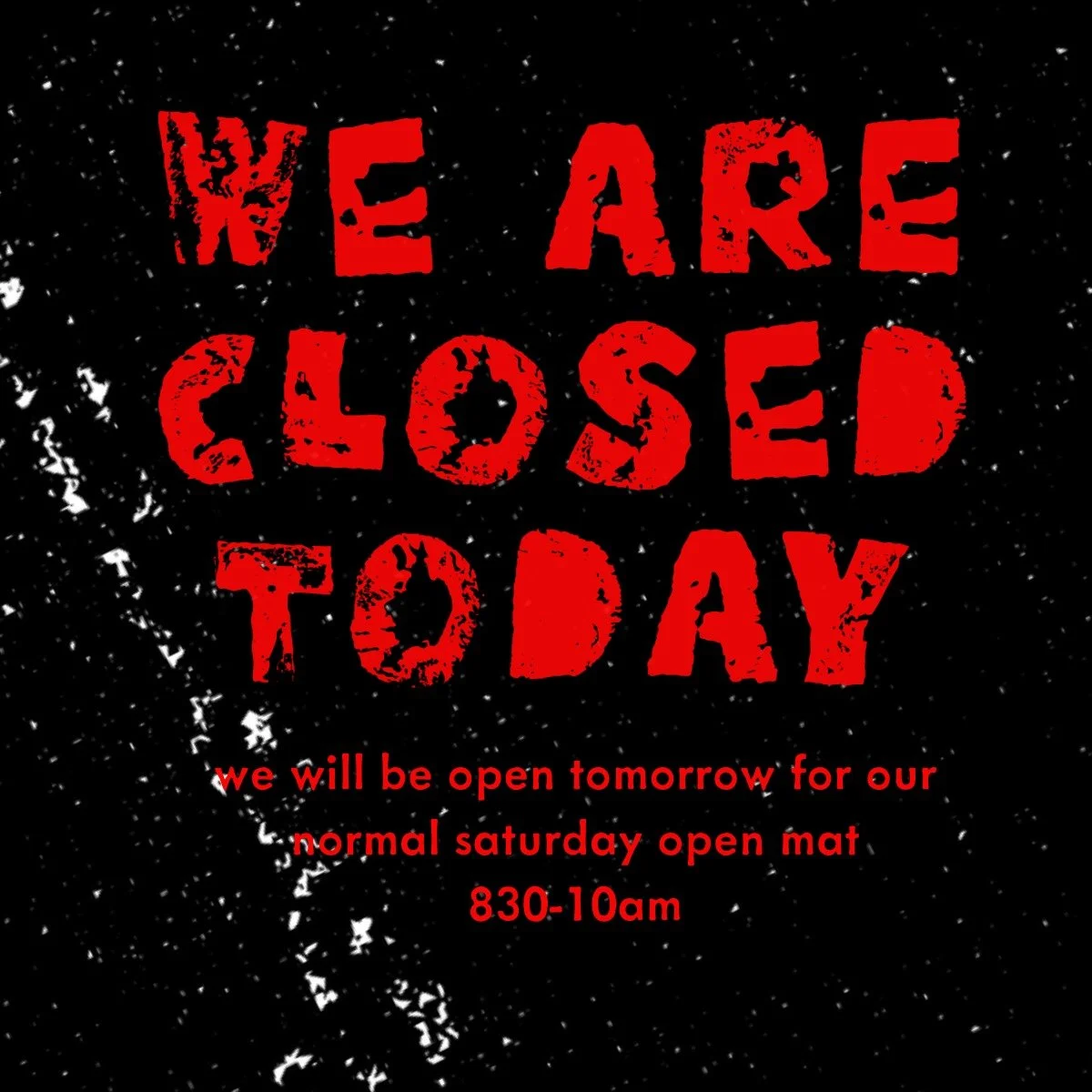 Gym&rsquo;s shut for Good Friday.
If you get in a scrap over hot cross buns, we&rsquo;re not liable.