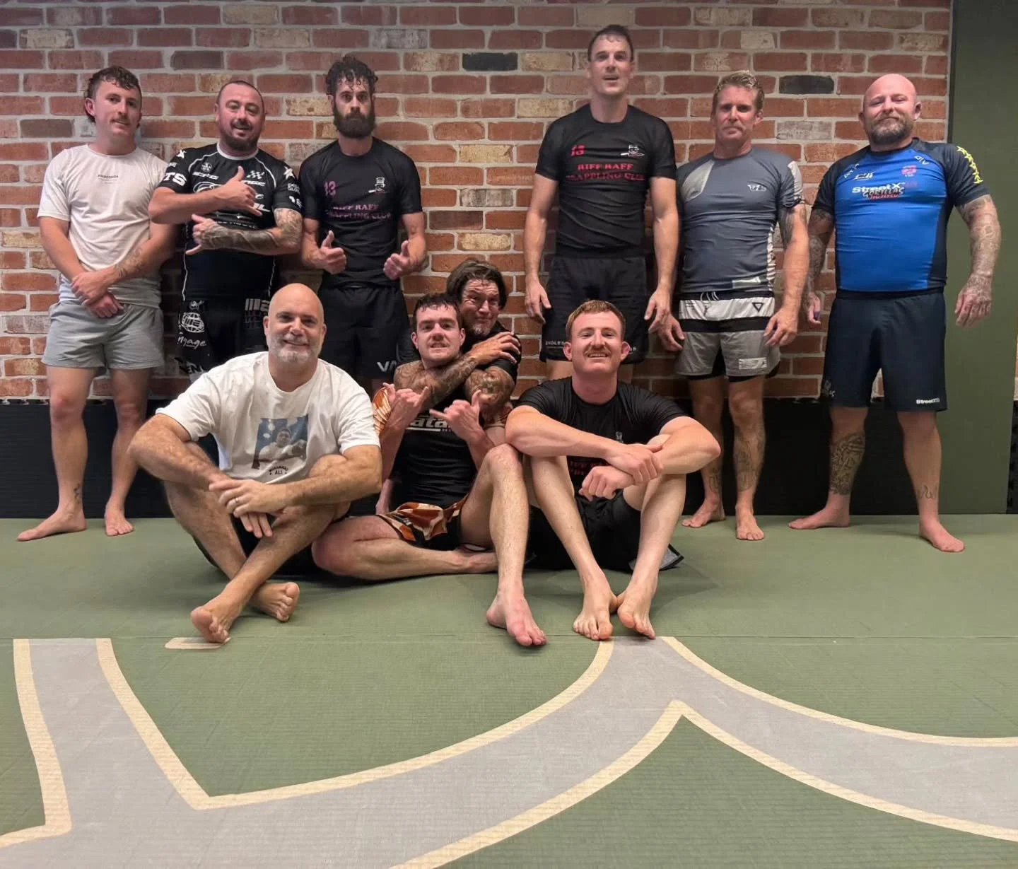 Saturday sweat session.