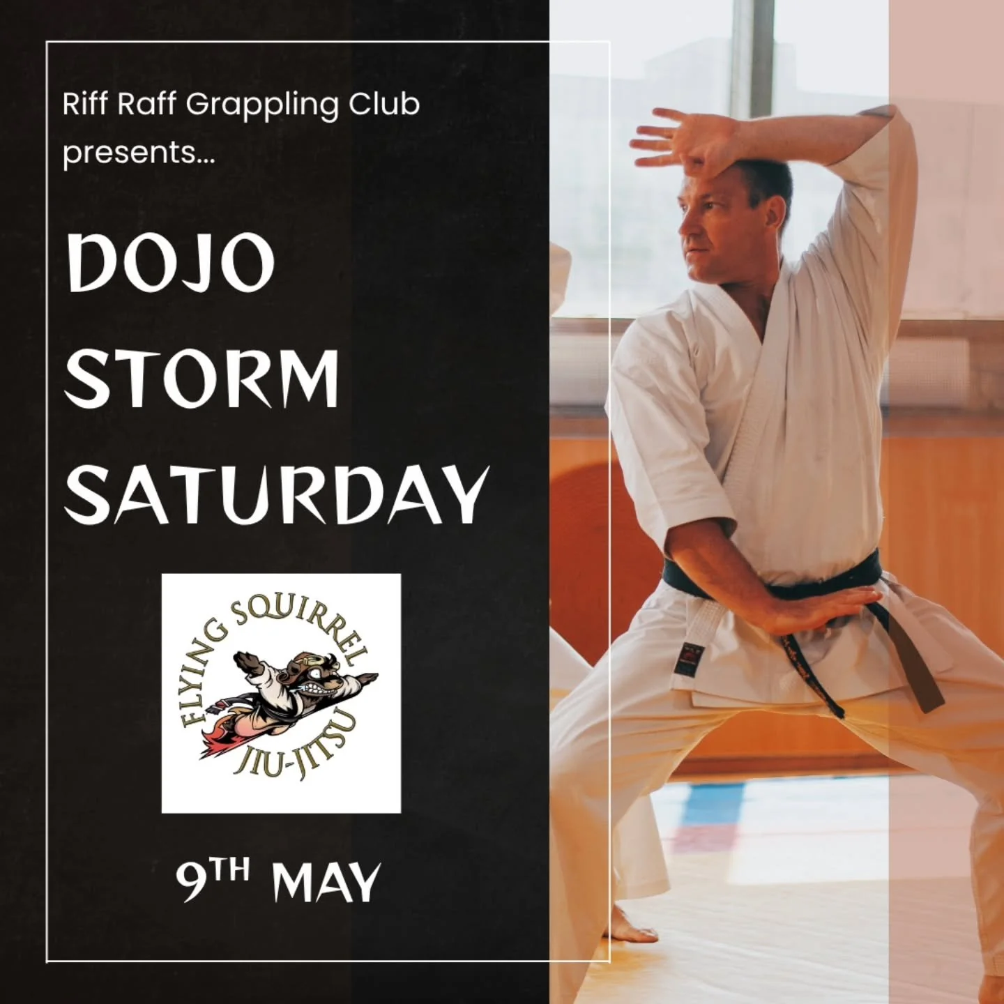 Dojo Storm is back!

This Saturday the gang will head down to @flying_squirrel_bjj in Murwillumbah for some rolls &amp; a BBQ afterwards.

Dojo Storms are a great opportunity to meet new people, build community &amp; to see where you're at on the spe