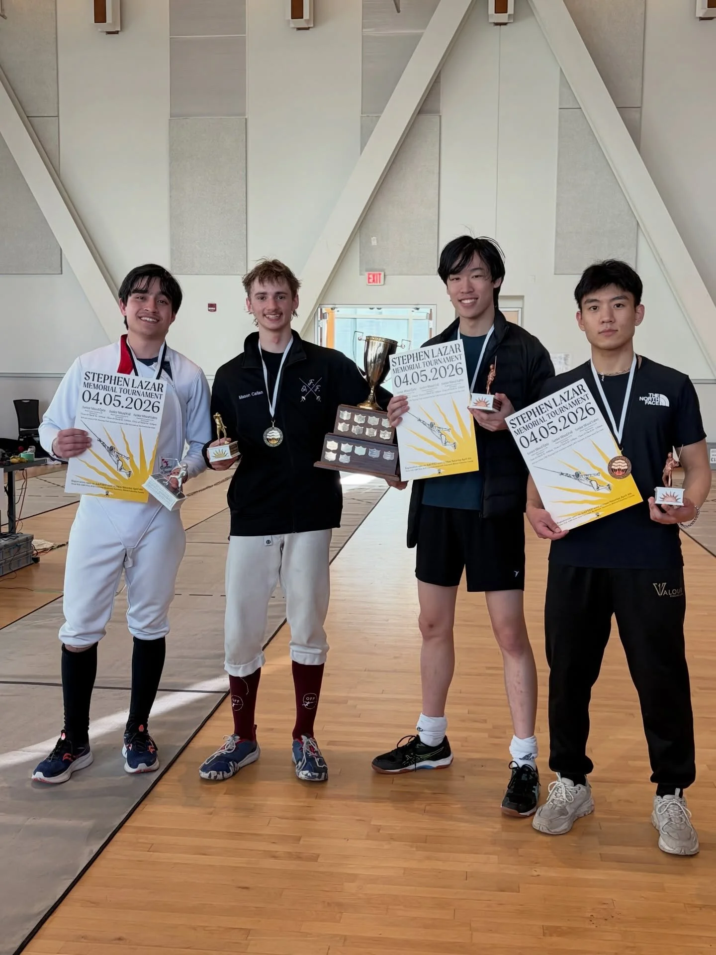 Bringing back another medal for Valour🥉&hellip;
Great fencing at the Stephen Lazar Memorial 2026 tournament. Let&rsquo;s continue to show our determination on the pistes just like today team.

Forge Strength. Build Valour. ⚜️

Benjamin Kim 🥉

#fenc