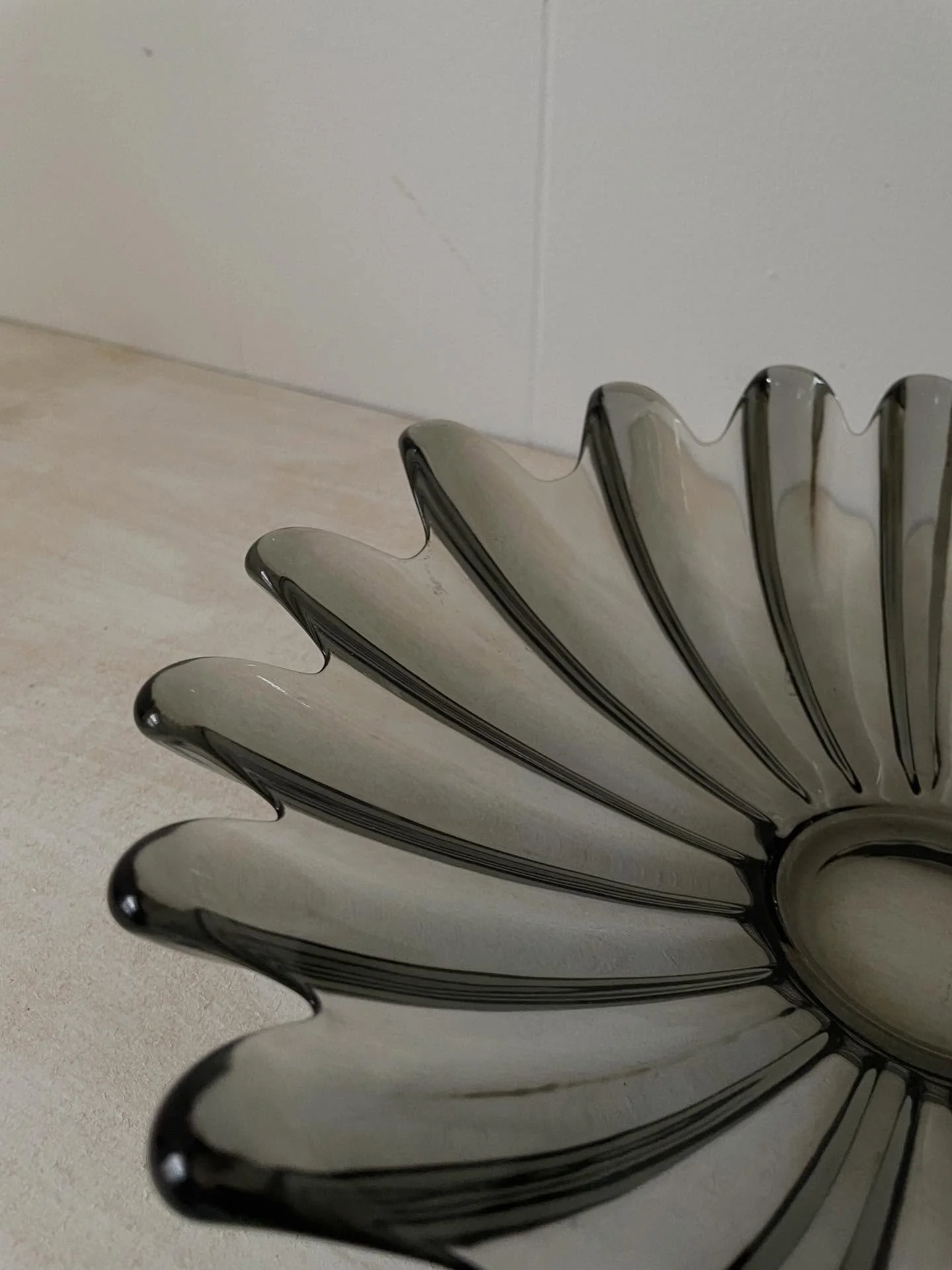 This vintage glass bowl is the kind of piece that once lived on a well-loved sideboard, catching the afternoon light and holding something simple and beautiful.

At The Styled Aisle, we love mixing old with new. Pieces that feel collected, not curate