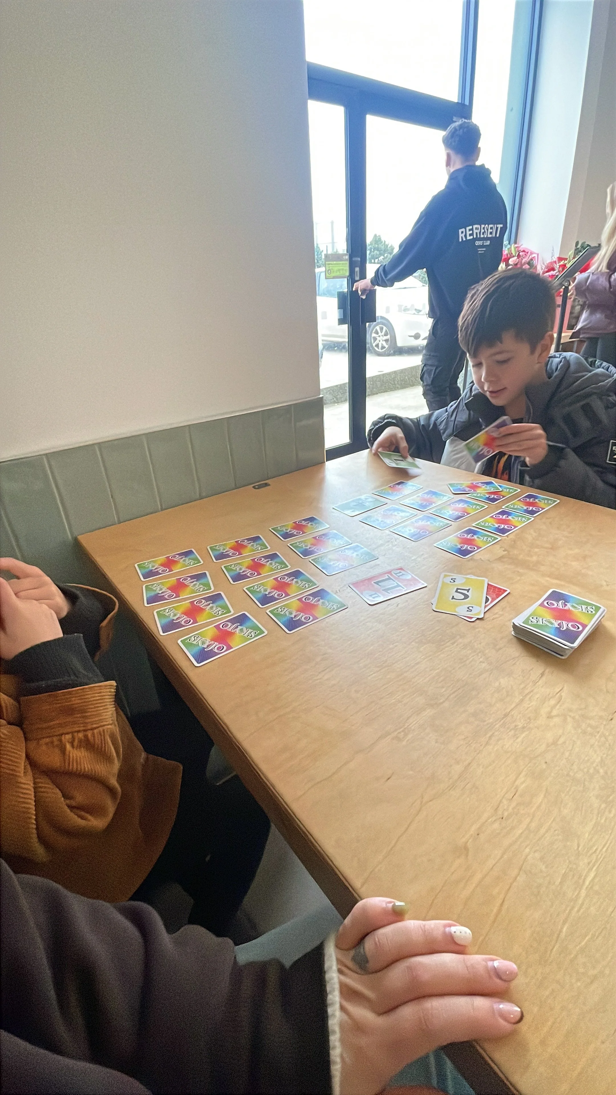  Time spent together over games and sweets 