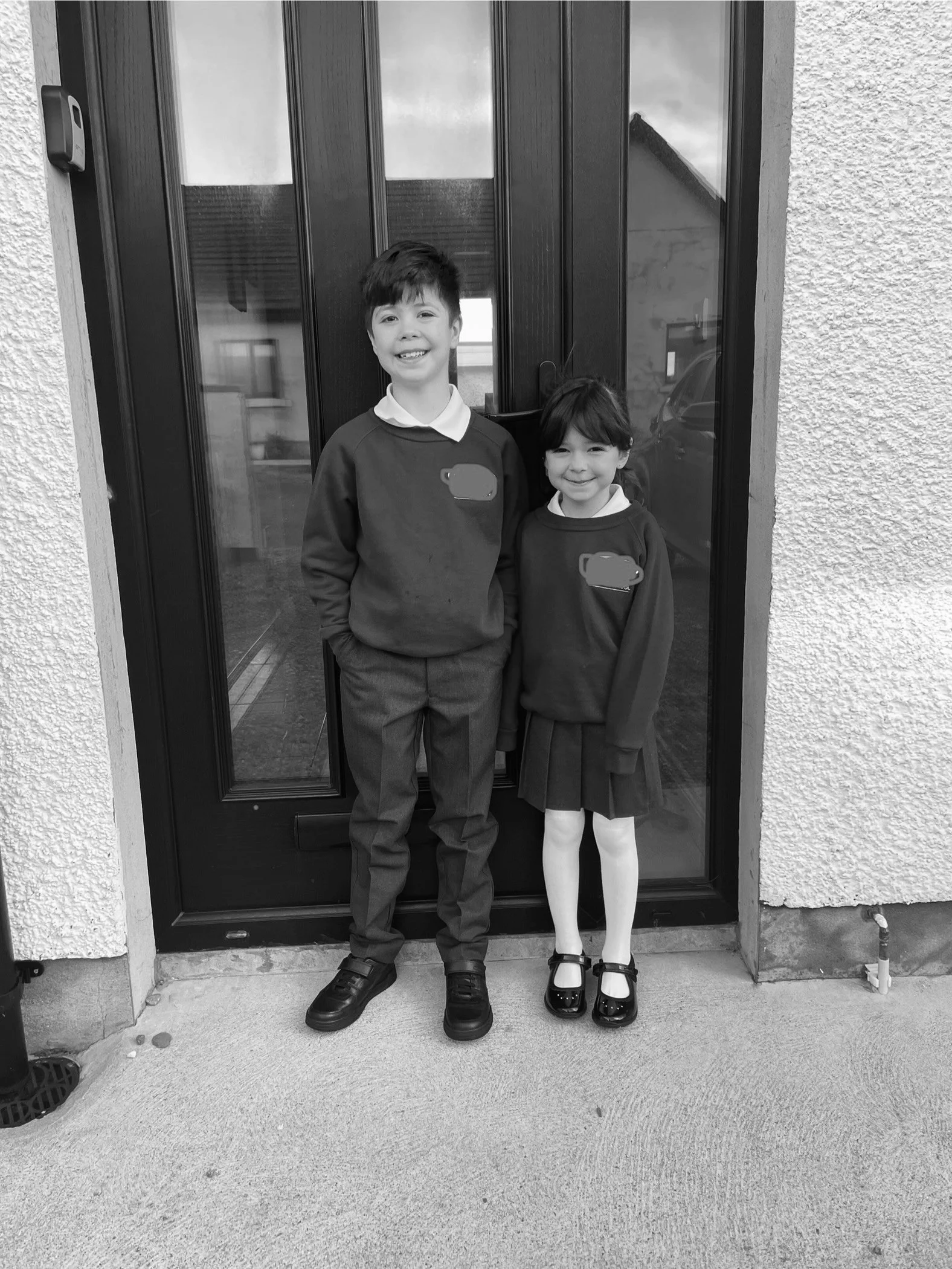  The kids first day of school! 