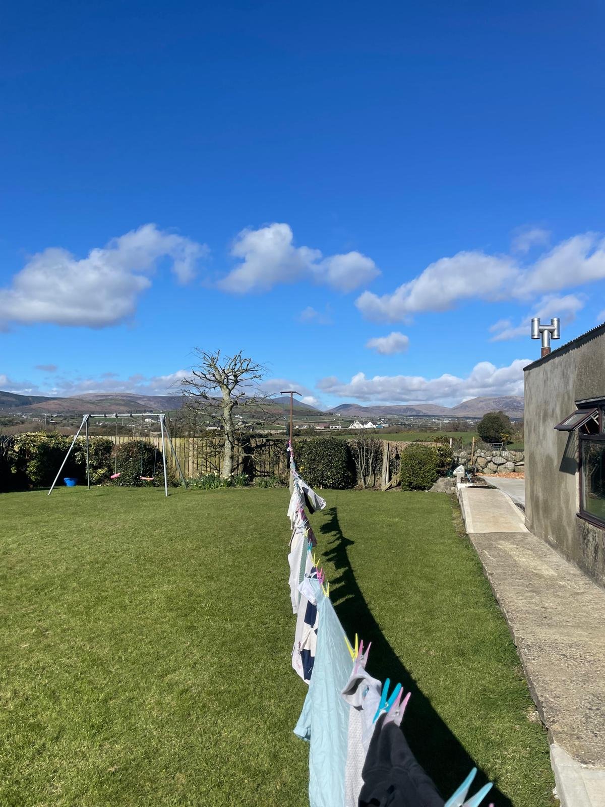 Good dryin' weather as they say