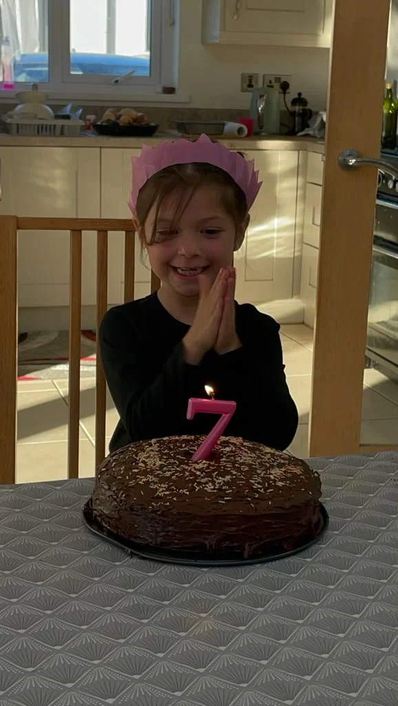 A very special girl turned 7!