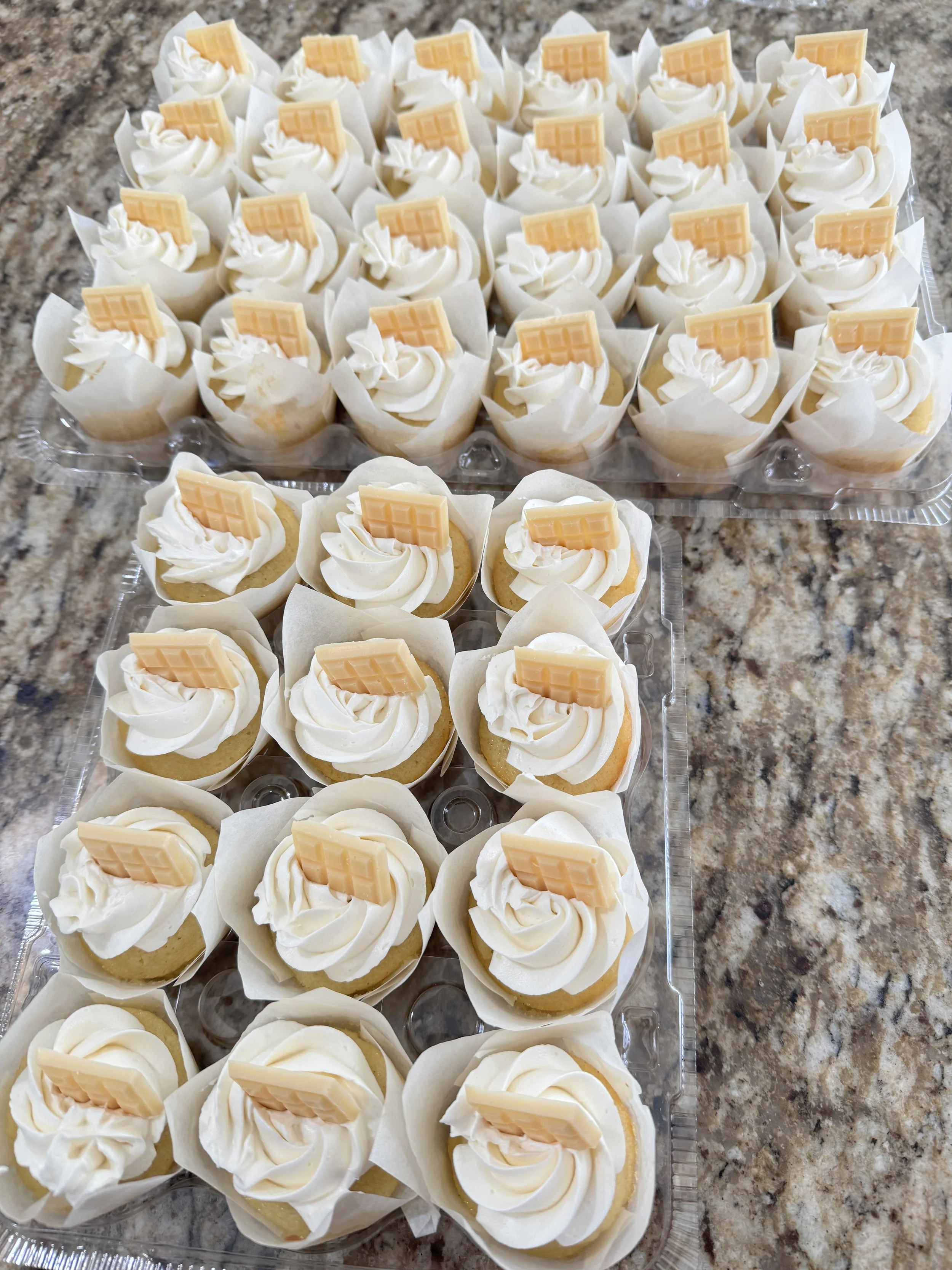 Mini Almond Vanilla Cupcakes.JPG