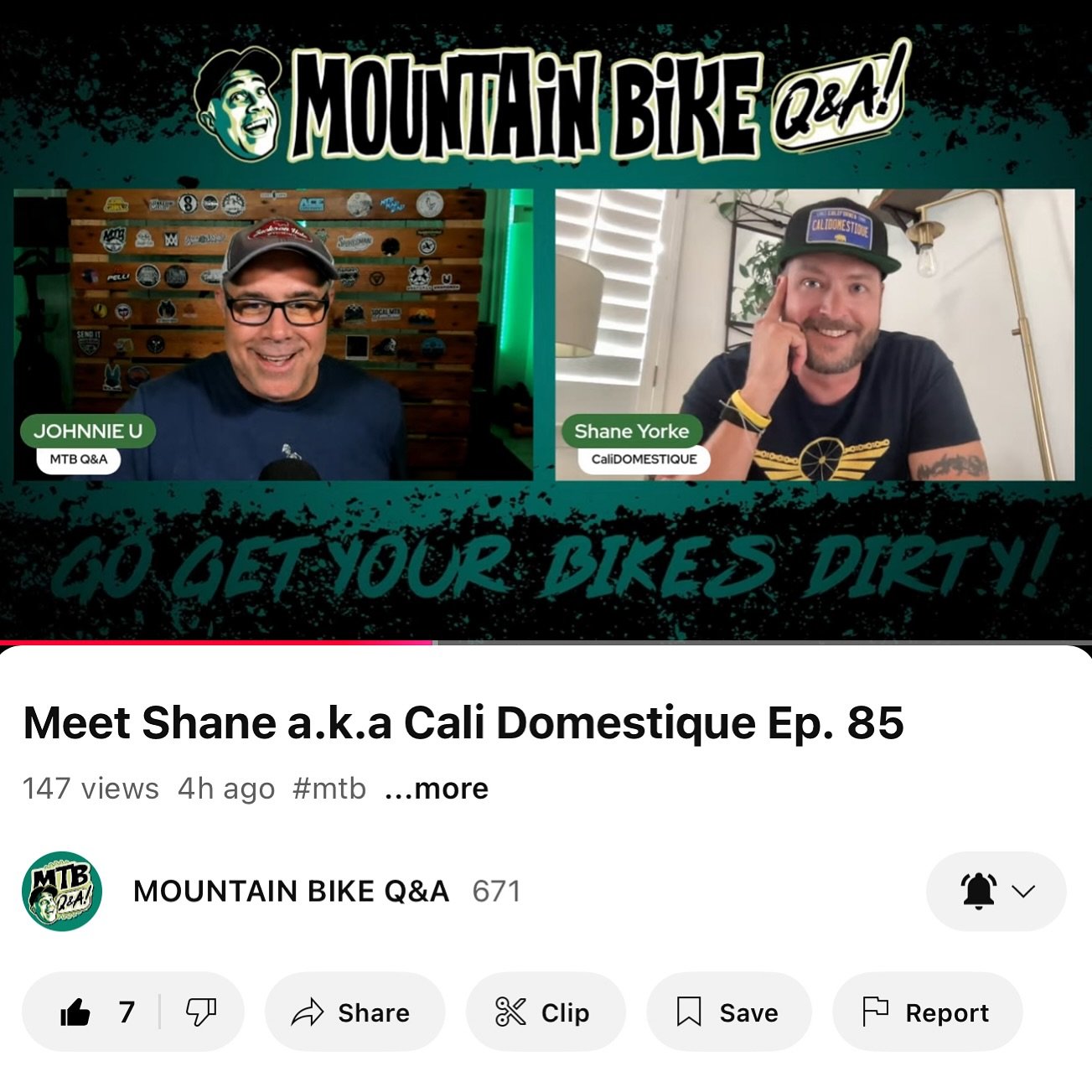 And that&rsquo;s a wrap. Thanks so much @mtb_qa for inviting me on the podcast to talk all things life, transplanting to California, and of course bikes! 
I&rsquo;m still blown away and honored to be on your podcast after seeing your previous guests!