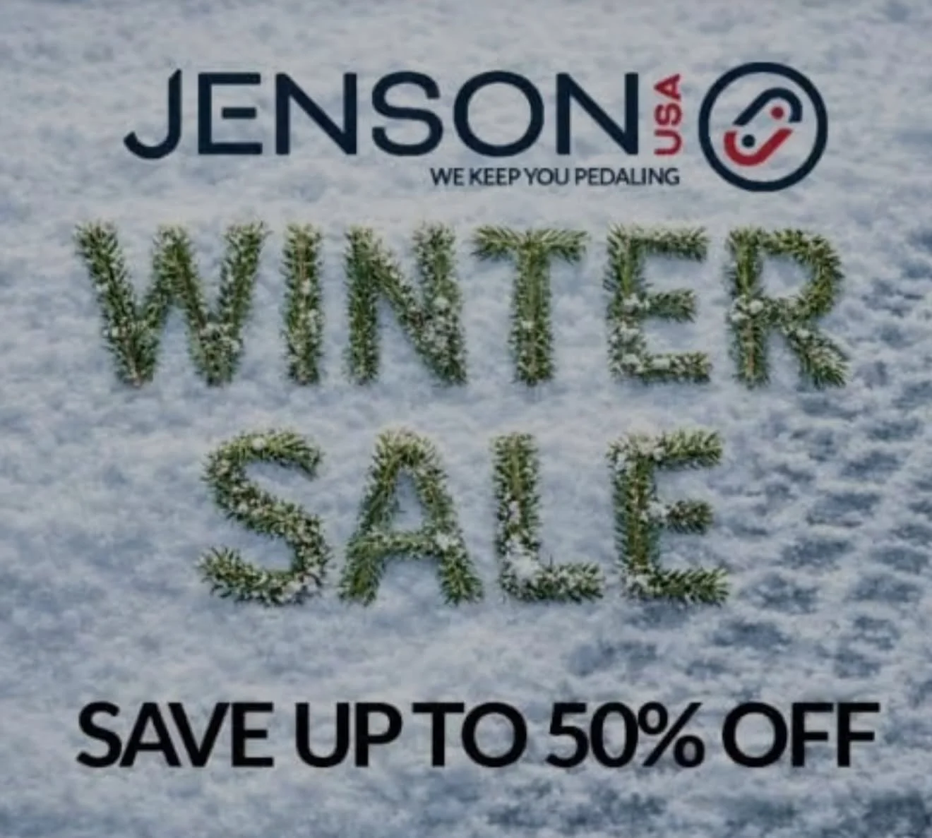 Did Santa Forget? @jensonusa has your back. Link in bio, but don&rsquo;t let this deal pass you by. Limited time only. Get all that cycling gear you never got. #jensonwintersale