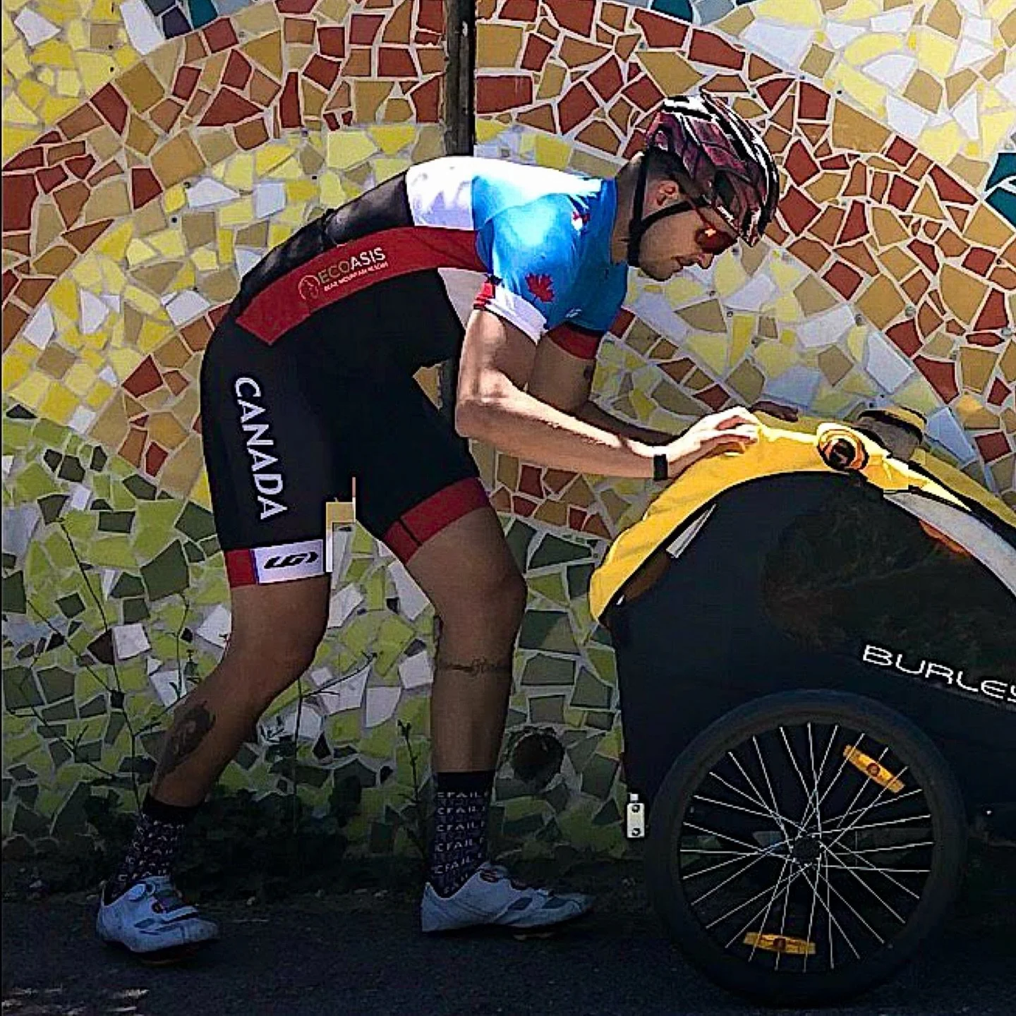 Team 🇨🇦 Canada
This was definitely a gold medal performance. 
#teamcanada #cycling #pitcrew