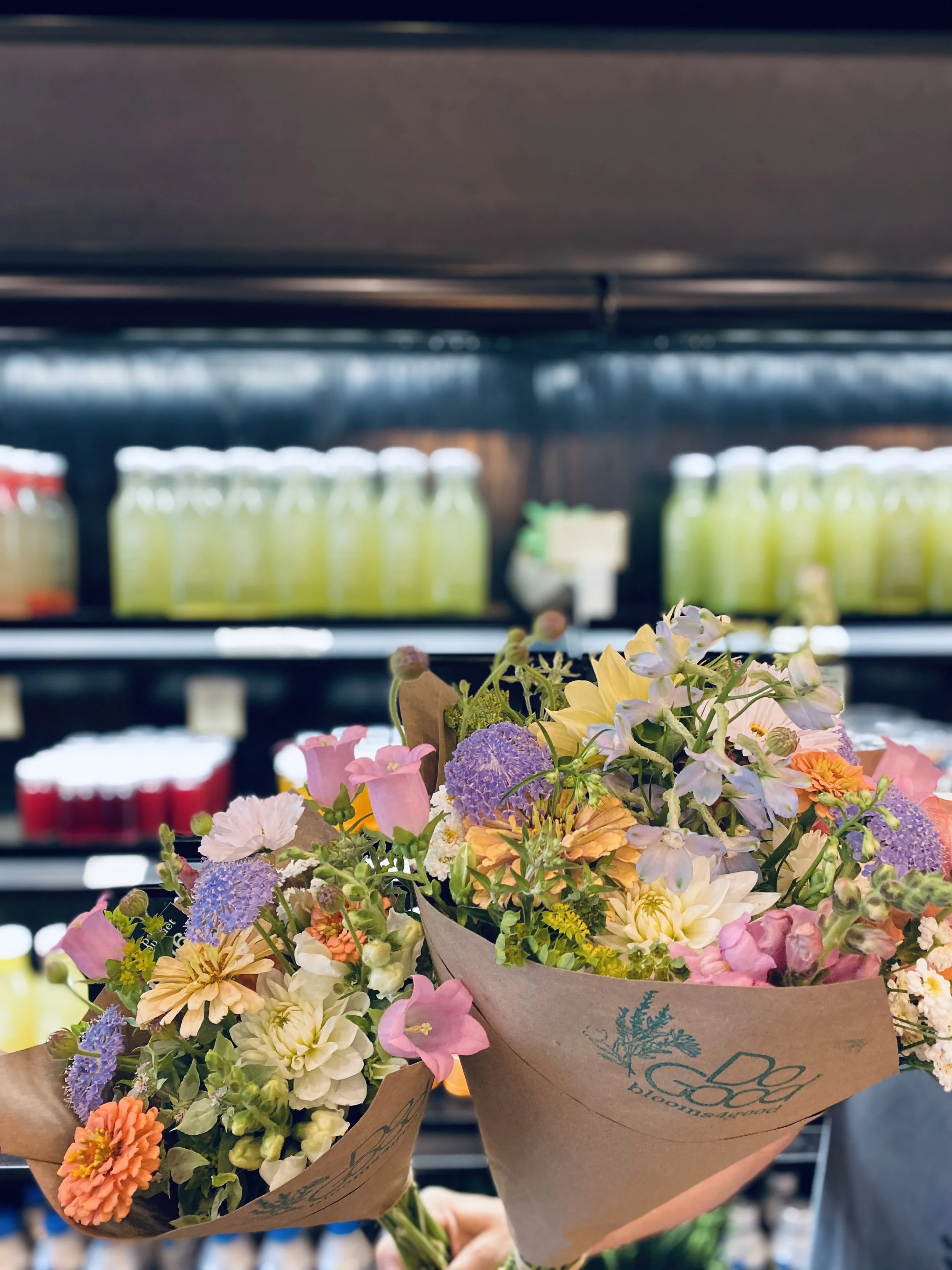 Corner Juice Self Serve Bouquets! Downtown Mall Location!