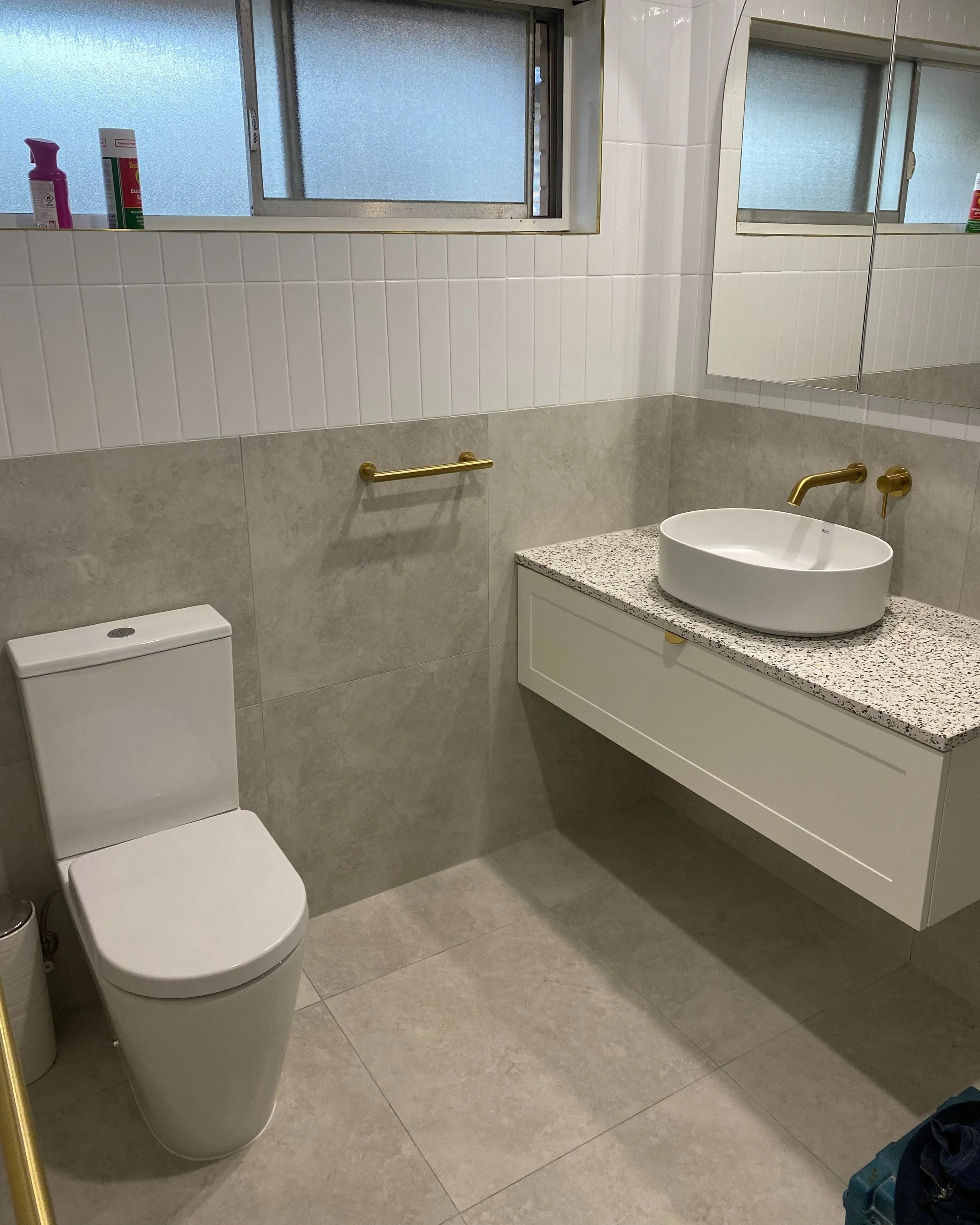 basin and toilet in seaholme