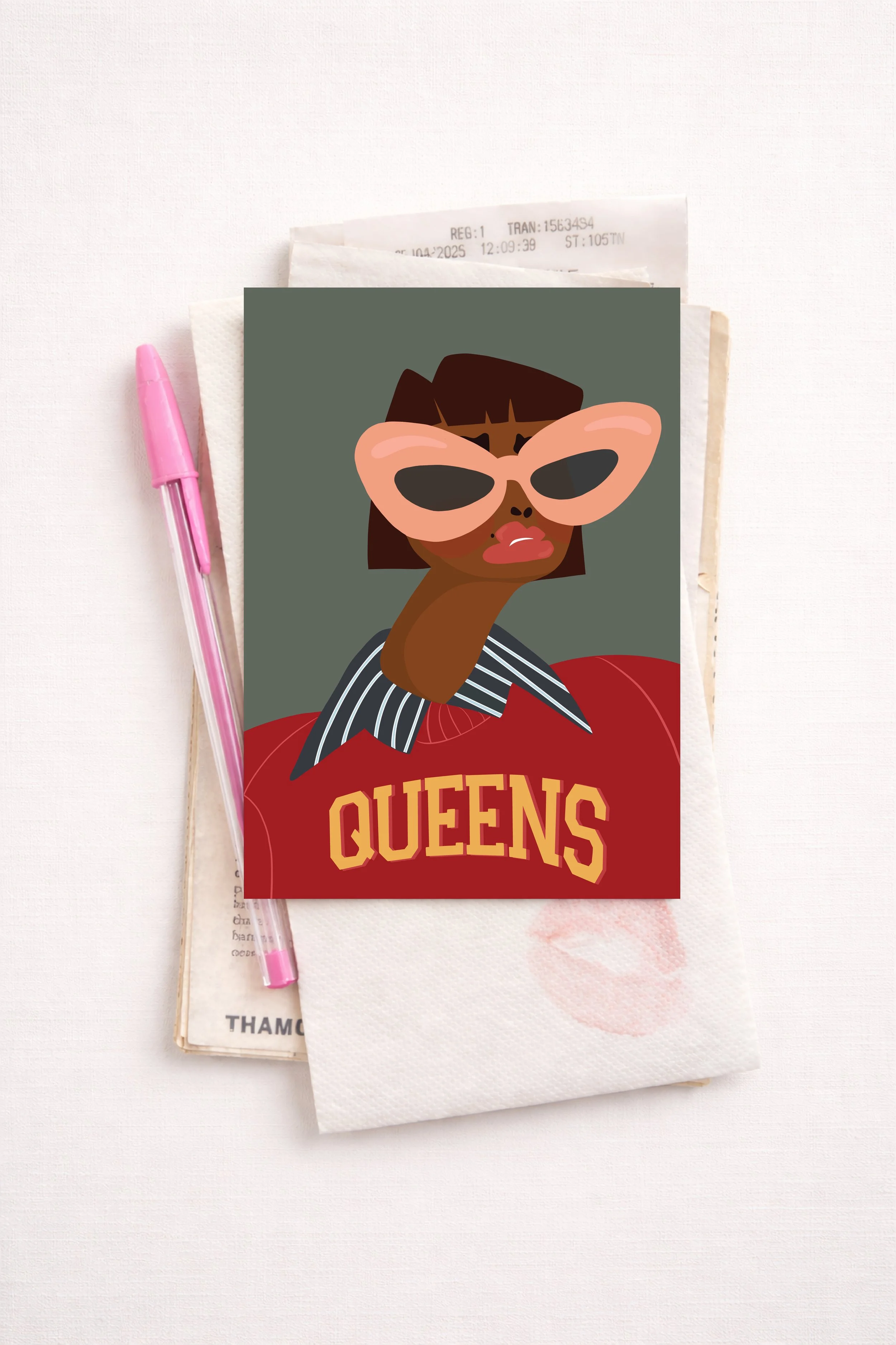 Queens Postcard