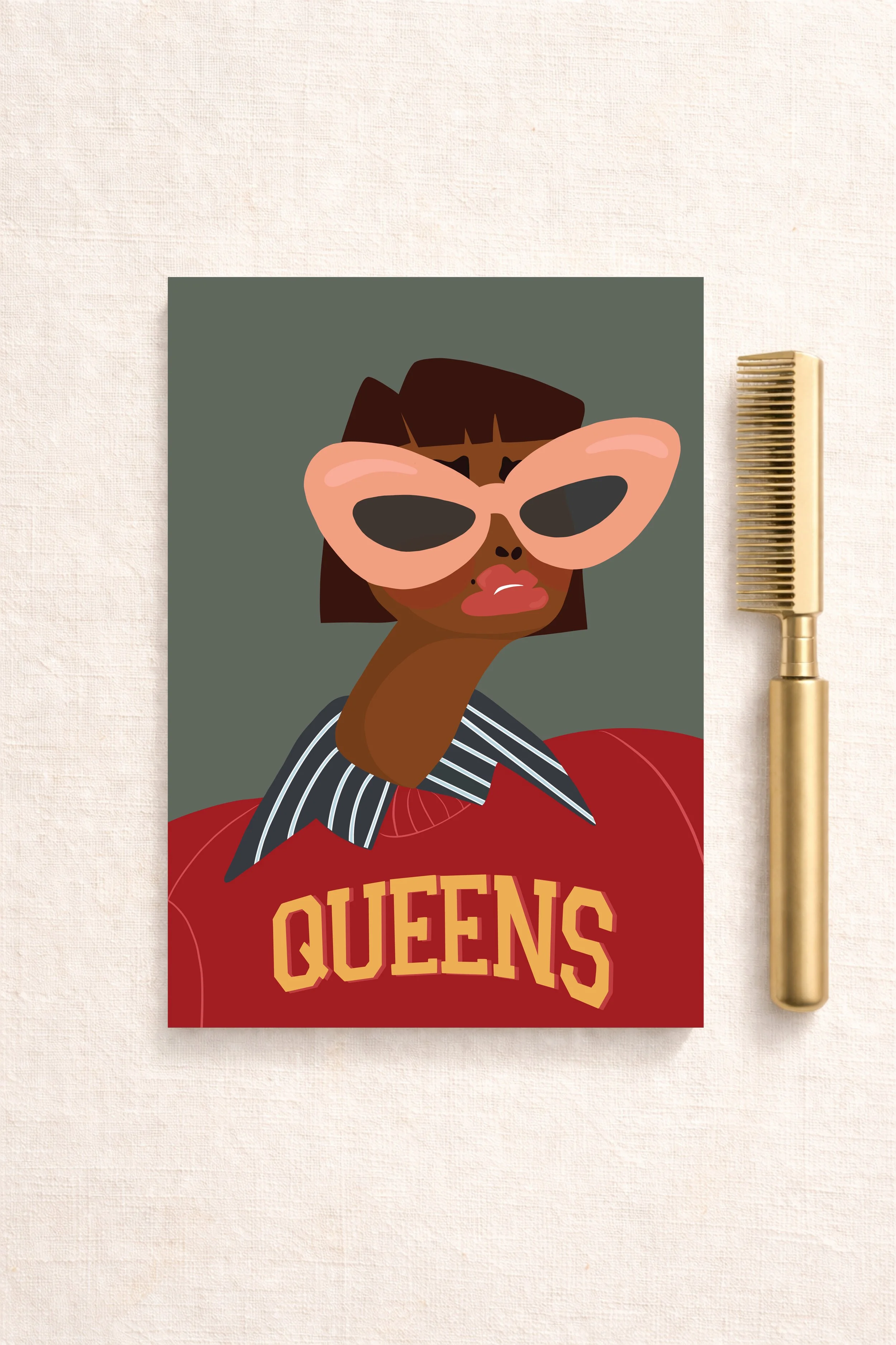 Queens Postcard