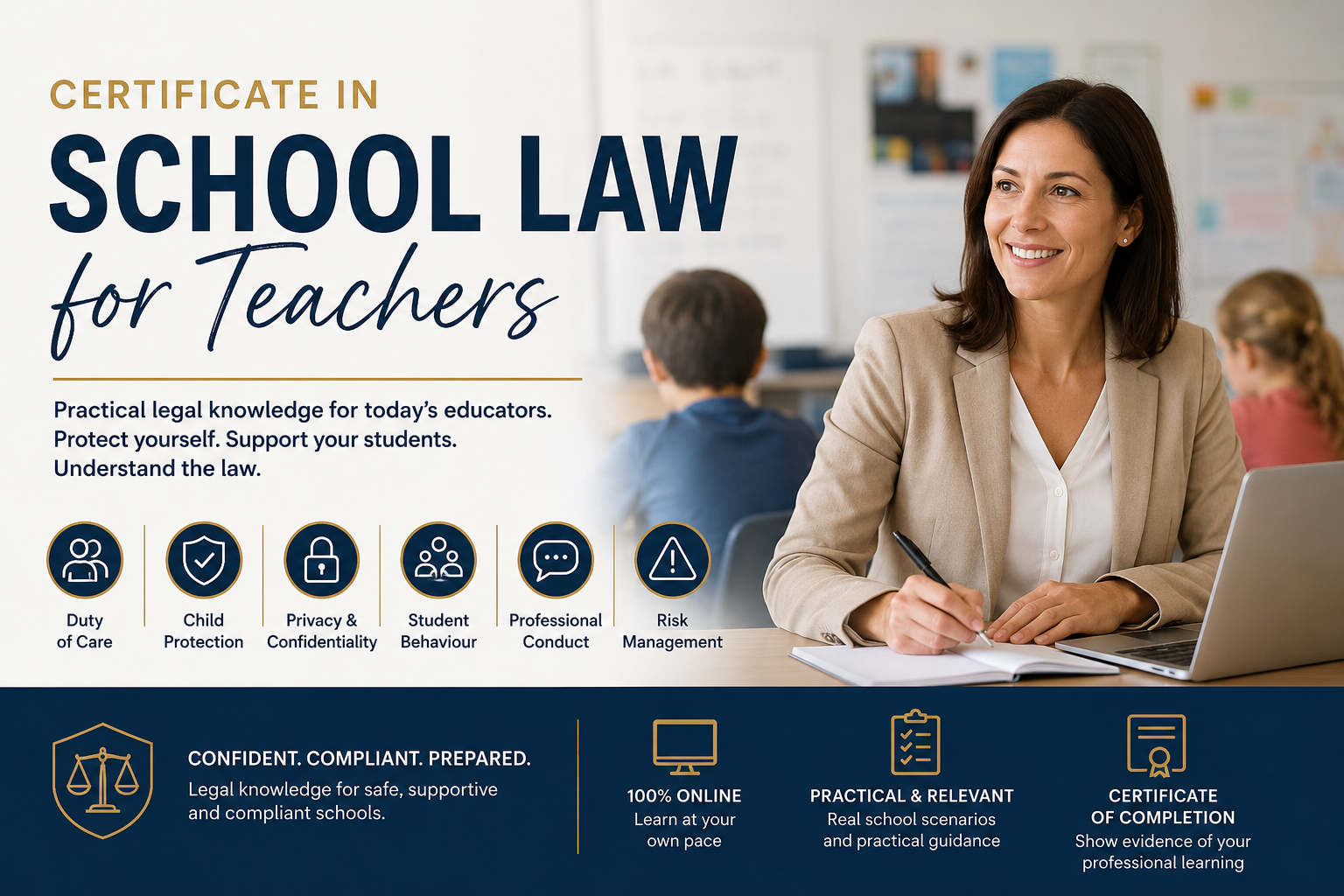 Certificate in School Law for Teachers | Online Professional Development in Education Law and Compliance