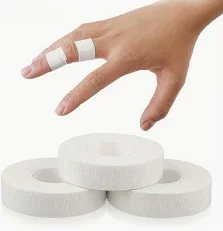 Premium White Athletic Finger Tape - 1cm Width