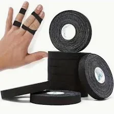 Black Athletic Finger Tape - 1cm Width