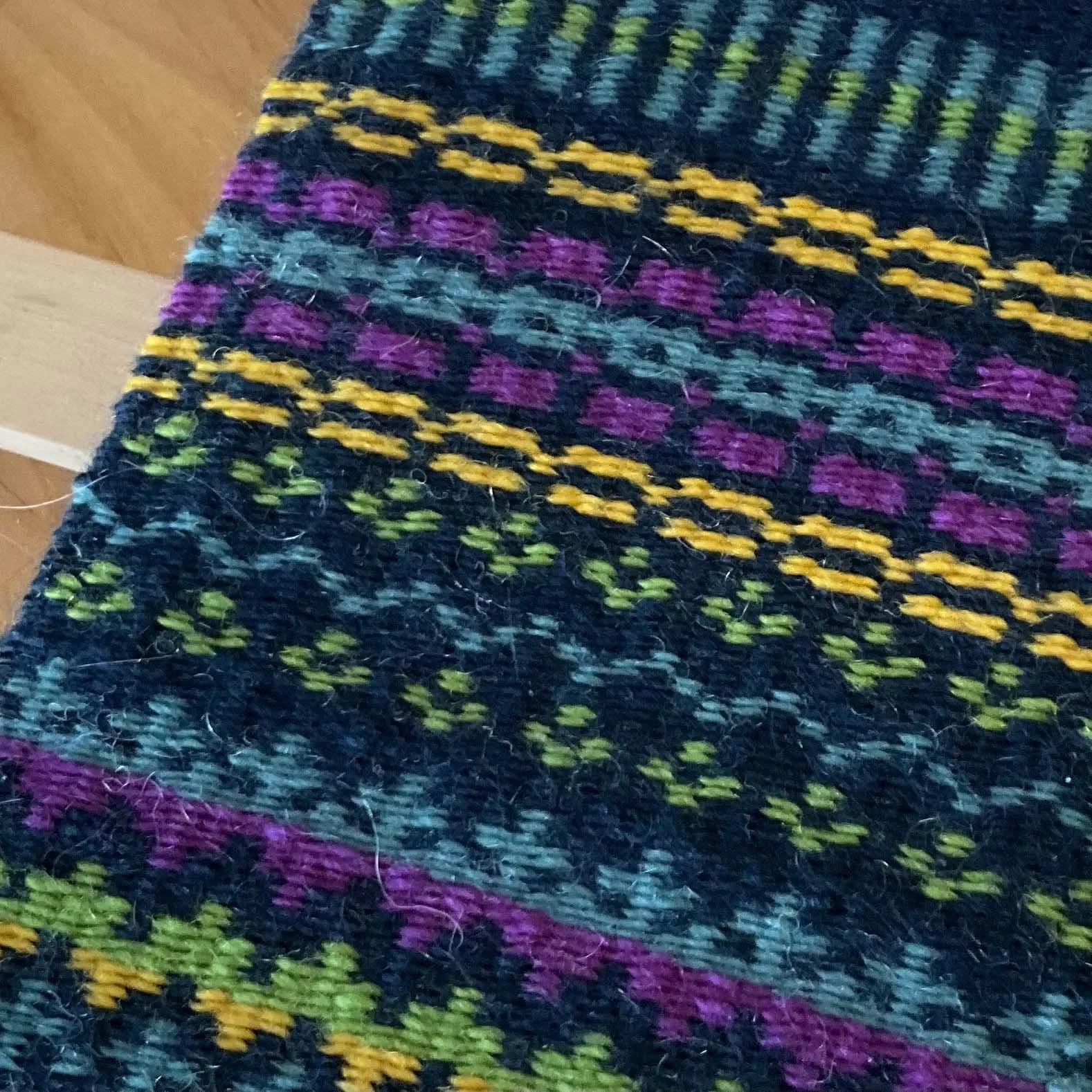 A Taste of Rigid Heddle Krokbragd Weaving